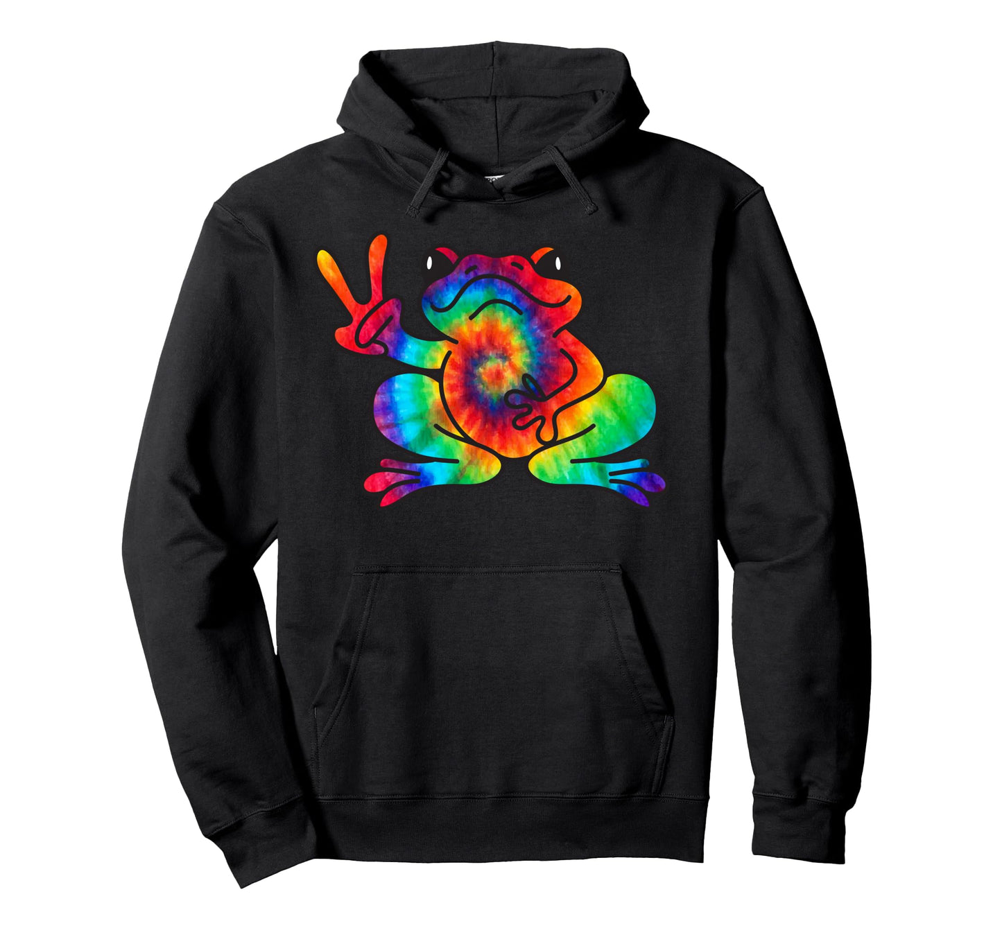 Peace Frog Tie Dye And Hoodie - Novelty Apparel Men Women - T-Shirt, Sweatshirt, Hoodie