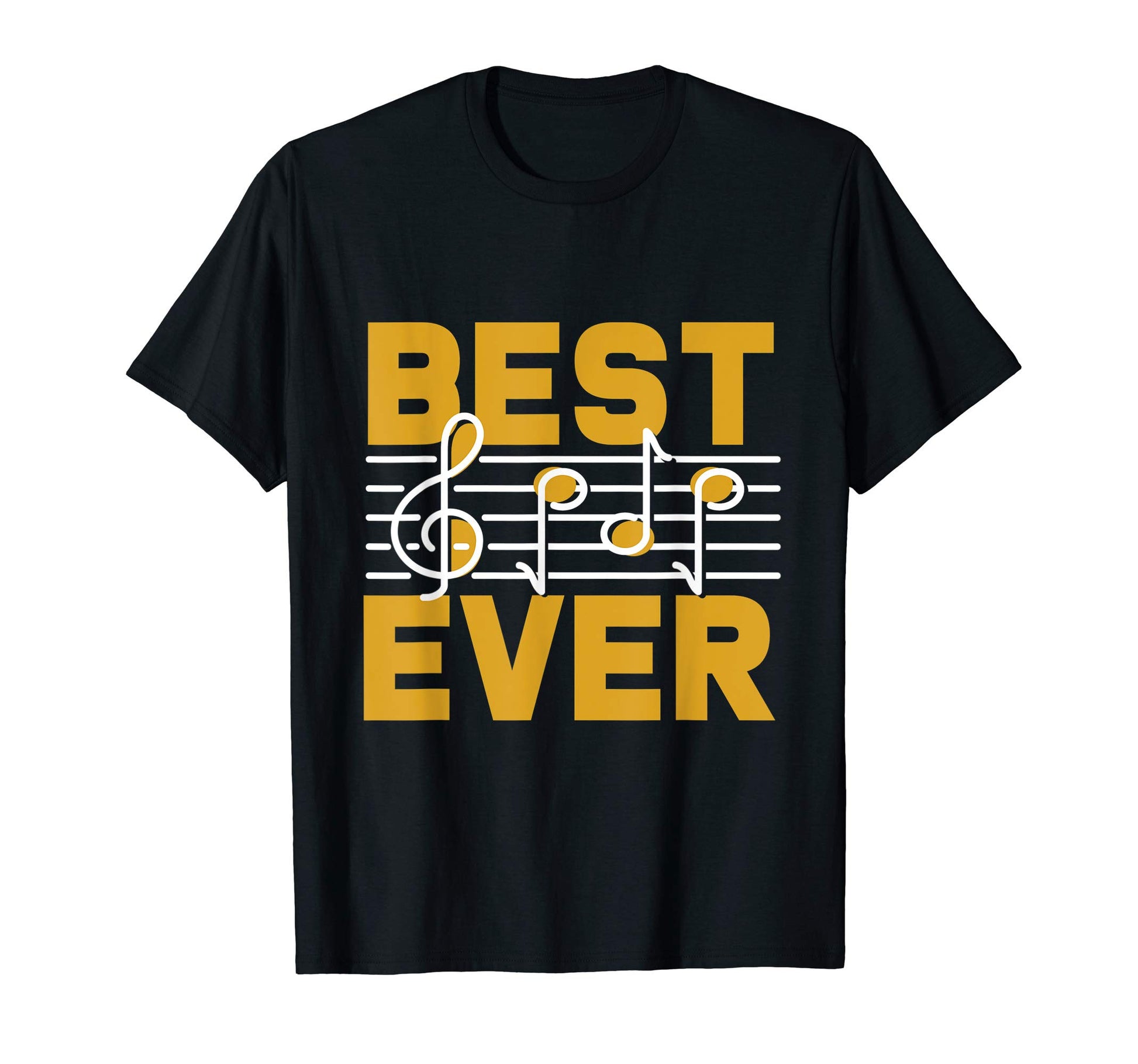 Musician Dad Music Notes Daddy Father T-Shirt - Custom Art Print for Adults - T-Shirt, Sweatshirt, Hoodie
