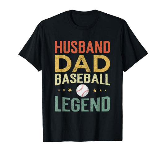 Baseball Player Husband Dad Baseball T-Shirt - Streetwear Style for Adults - T-Shirt, Sweatshirt, Hoodie