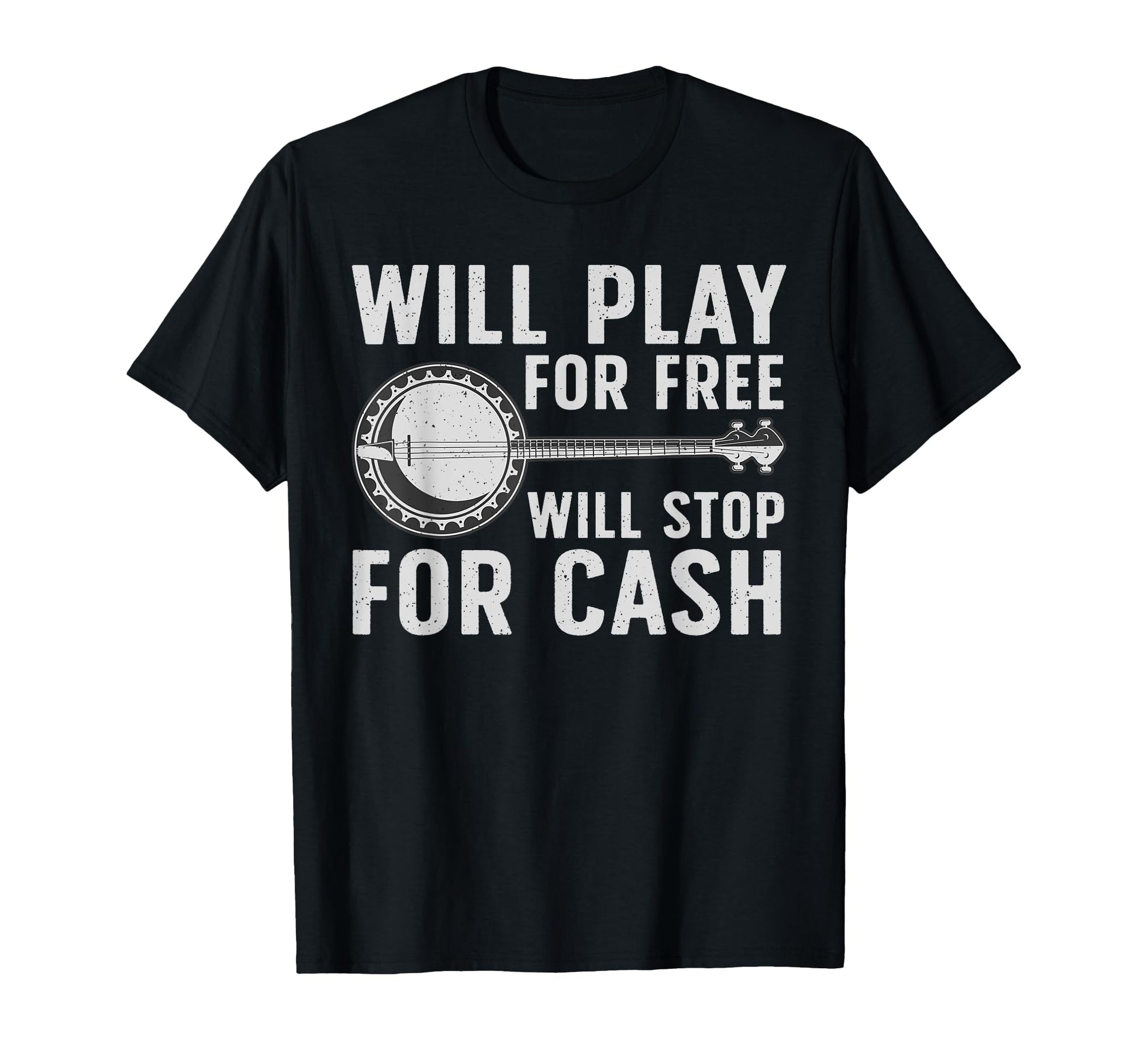Funny Banjo Art Banjo Musical T-Shirt - Casual Everyday Wear for Adults - T-Shirt, Sweatshirt, Hoodie