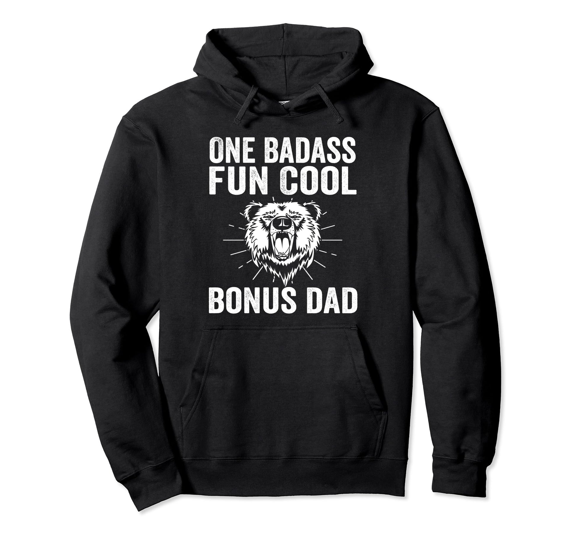 One Fun Bonus Dad Step Father Hoodie - Novelty Apparel Unisex - T-Shirt, Sweatshirt, Hoodie