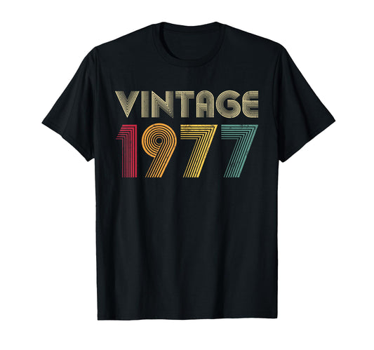 1977 49Th Birthday 49 Years Old T-Shirt - Novelty Apparel for Adults - T-Shirt, Sweatshirt, Hoodie