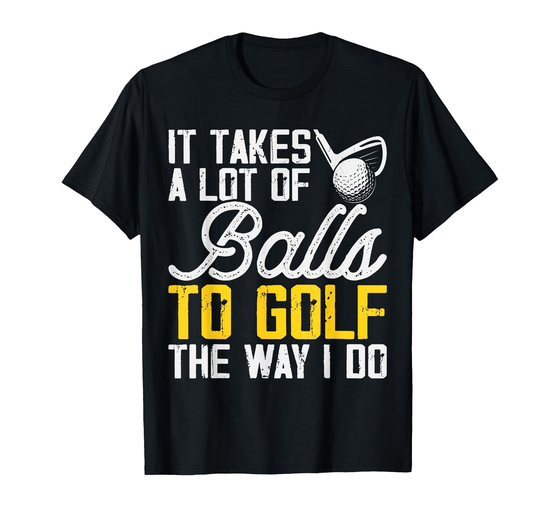 Golfing Lover Club Best Golfer Dad Gag T-Shirt - Unique Graphic Unisex - T-Shirt, Sweatshirt, Hoodie