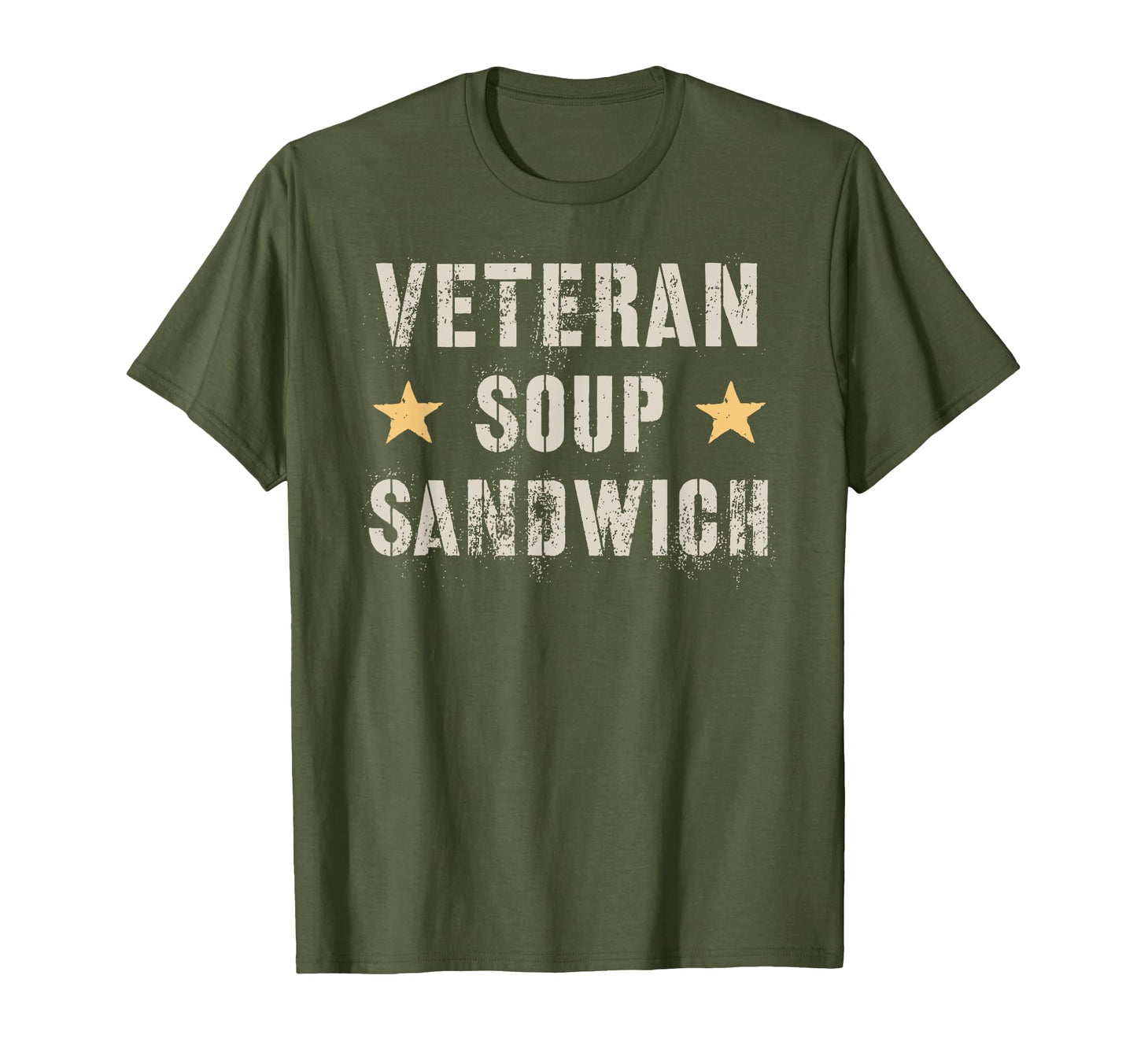 Veteran Soup Sandwich Proud T-Shirt - Casual Everyday Wear for Adults - T-Shirt, Sweatshirt, Hoodie