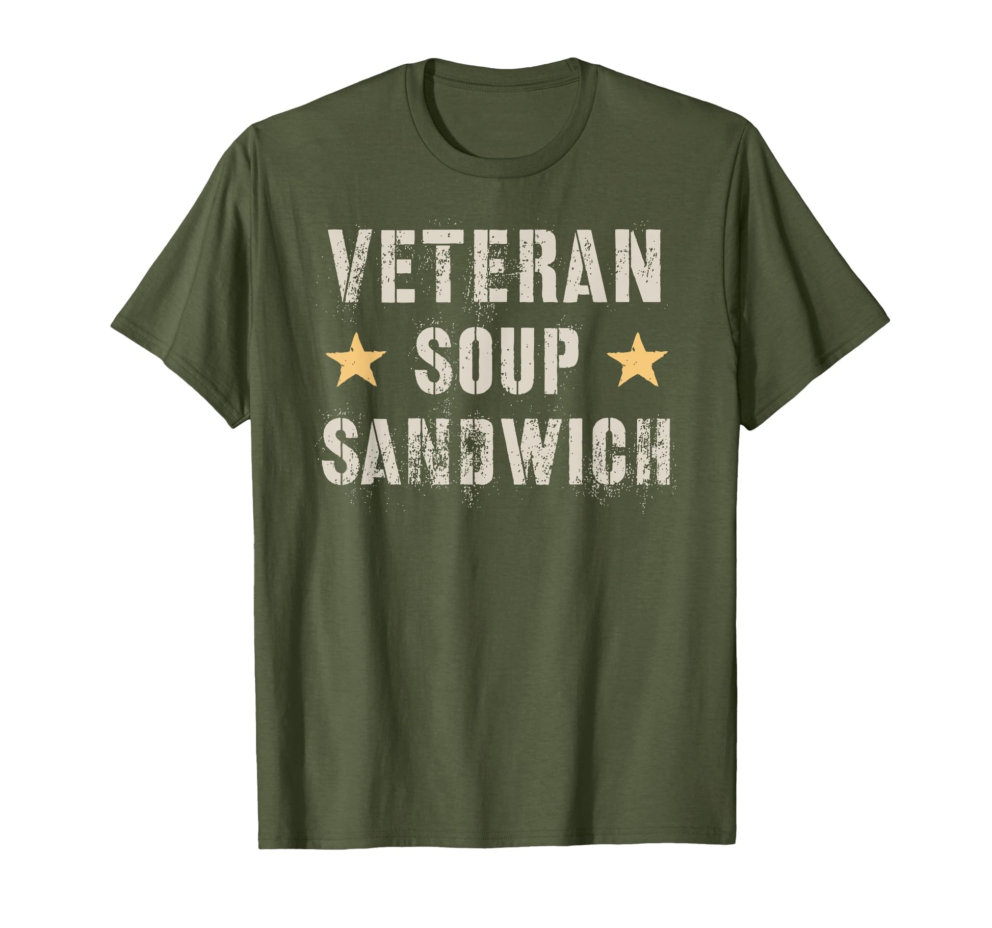Veteran Soup Sandwich Proud T-Shirt - Casual Everyday Wear for Adults - T-Shirt, Sweatshirt, Hoodie