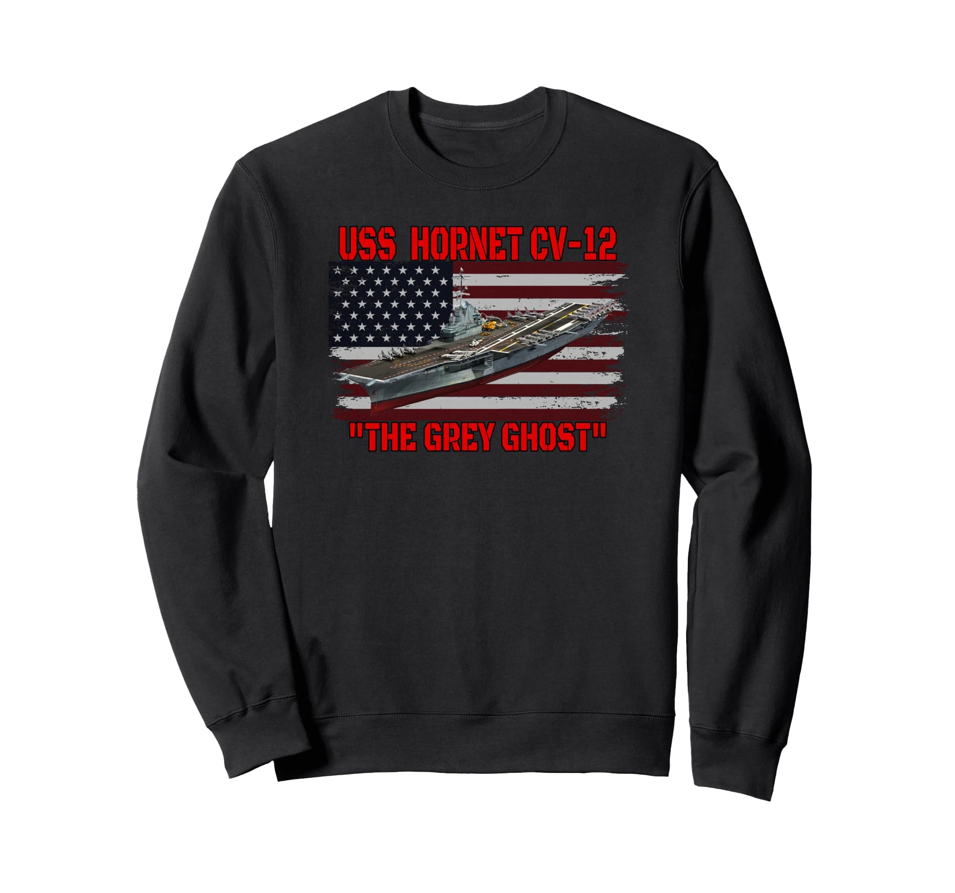 Veterans Day Aircraft Carrier Uss Sweatshirt - Custom Art Print Men Women - T-Shirt, Sweatshirt, Hoodie