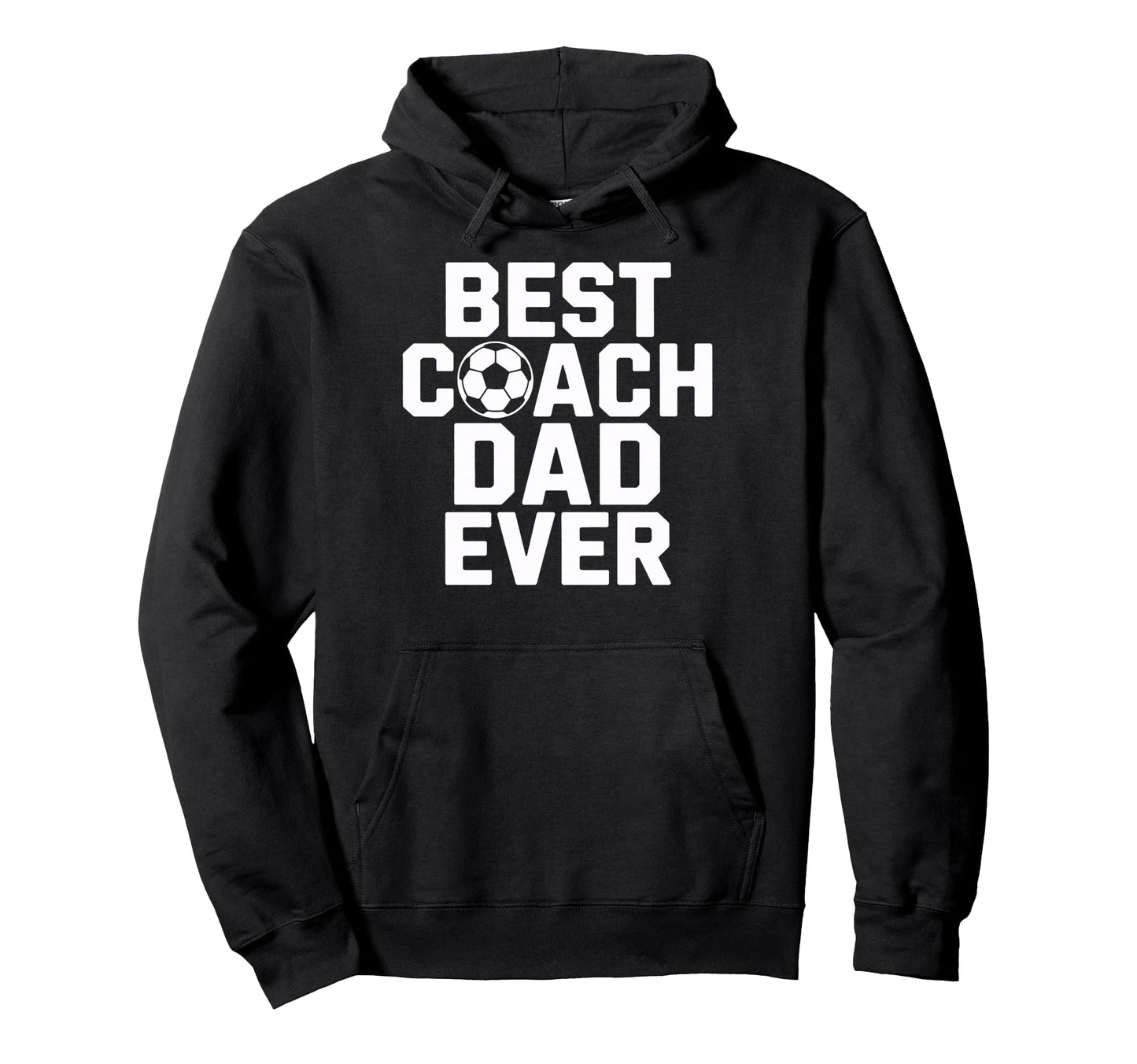 Best Coach Dad Ever Soccer Player Hoodie - Custom Art Print Unisex - T-Shirt, Sweatshirt, Hoodie
