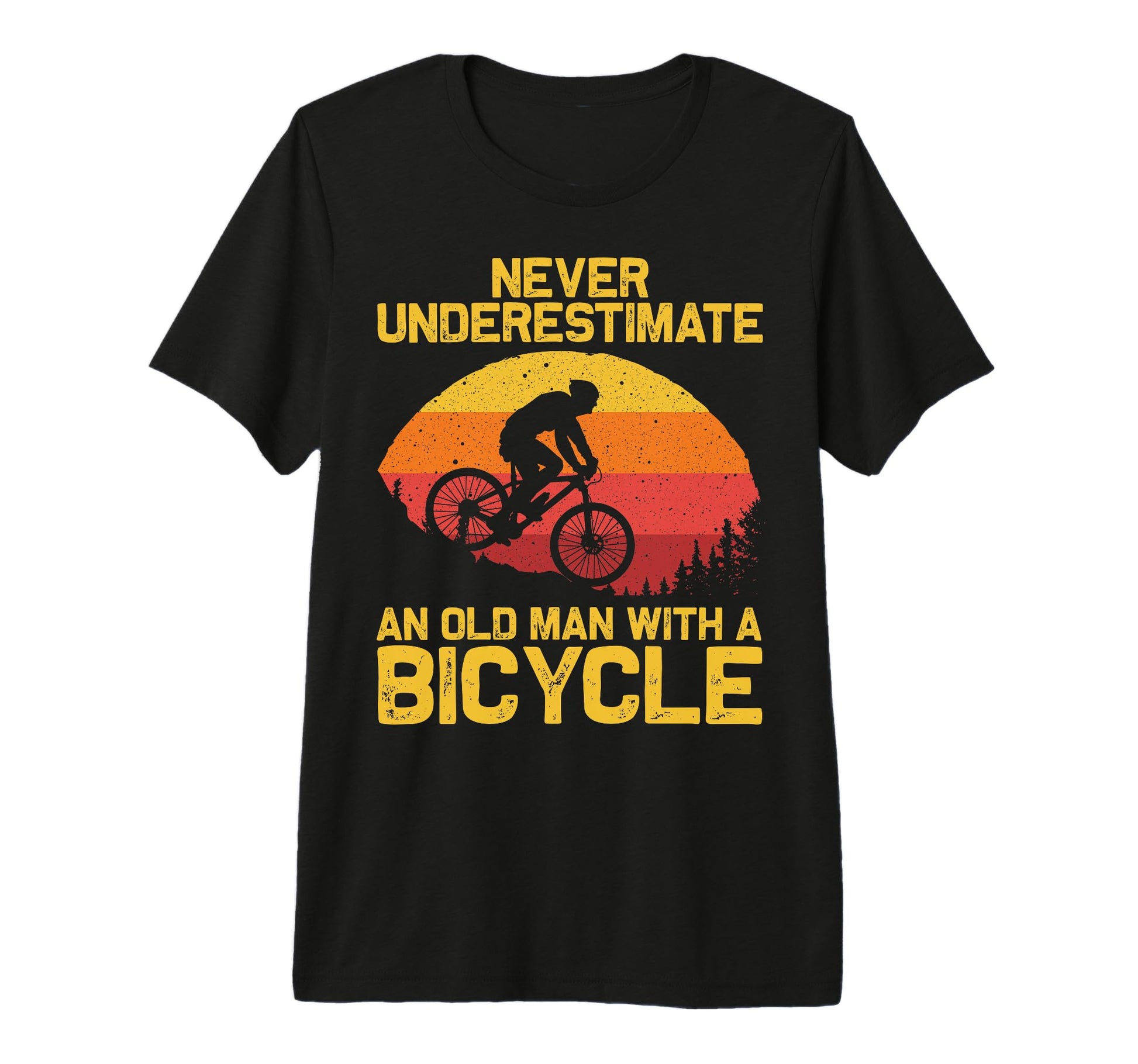 Mountain Biking Dad Biker Mtb Bicycle T-Shirt - Streetwear Style Men Women - T-Shirt, Sweatshirt, Hoodie