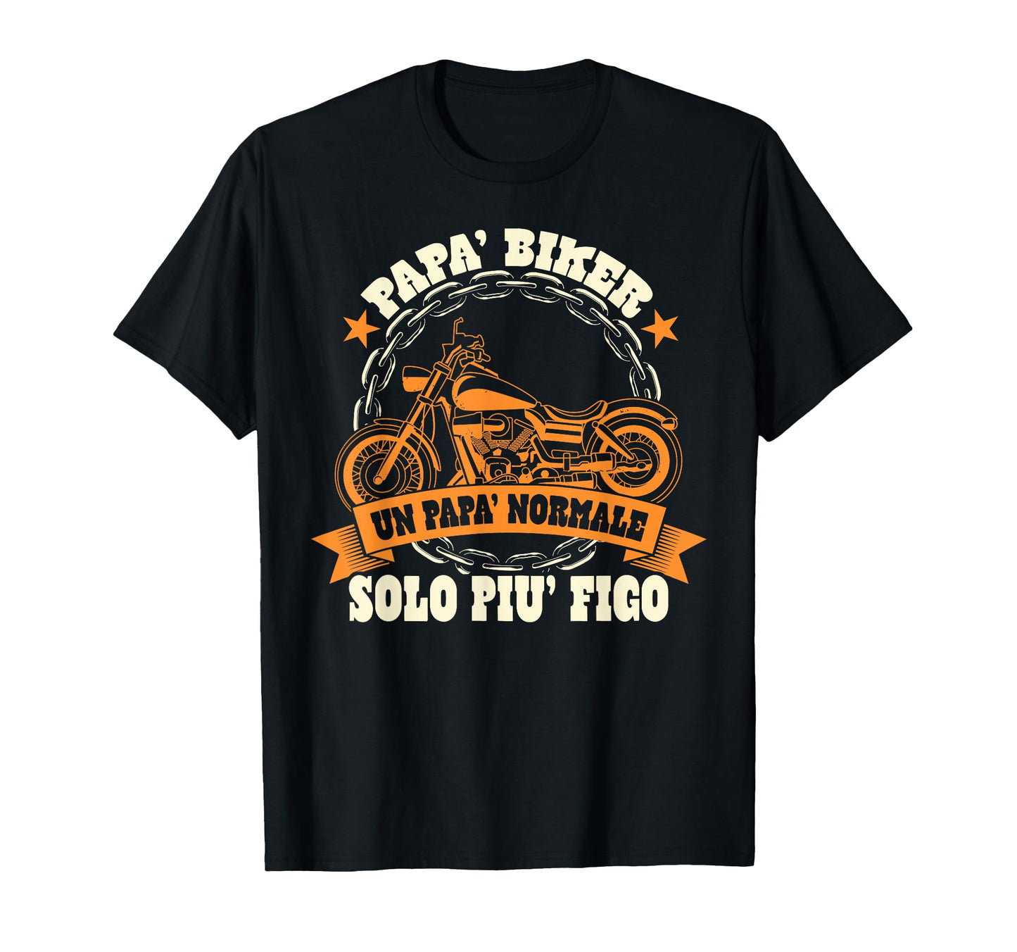 Daddy Biker Motorcycle Biker Dad Biker T-Shirt - Fun Novelty Design Unisex - T-Shirt, Sweatshirt, Hoodie