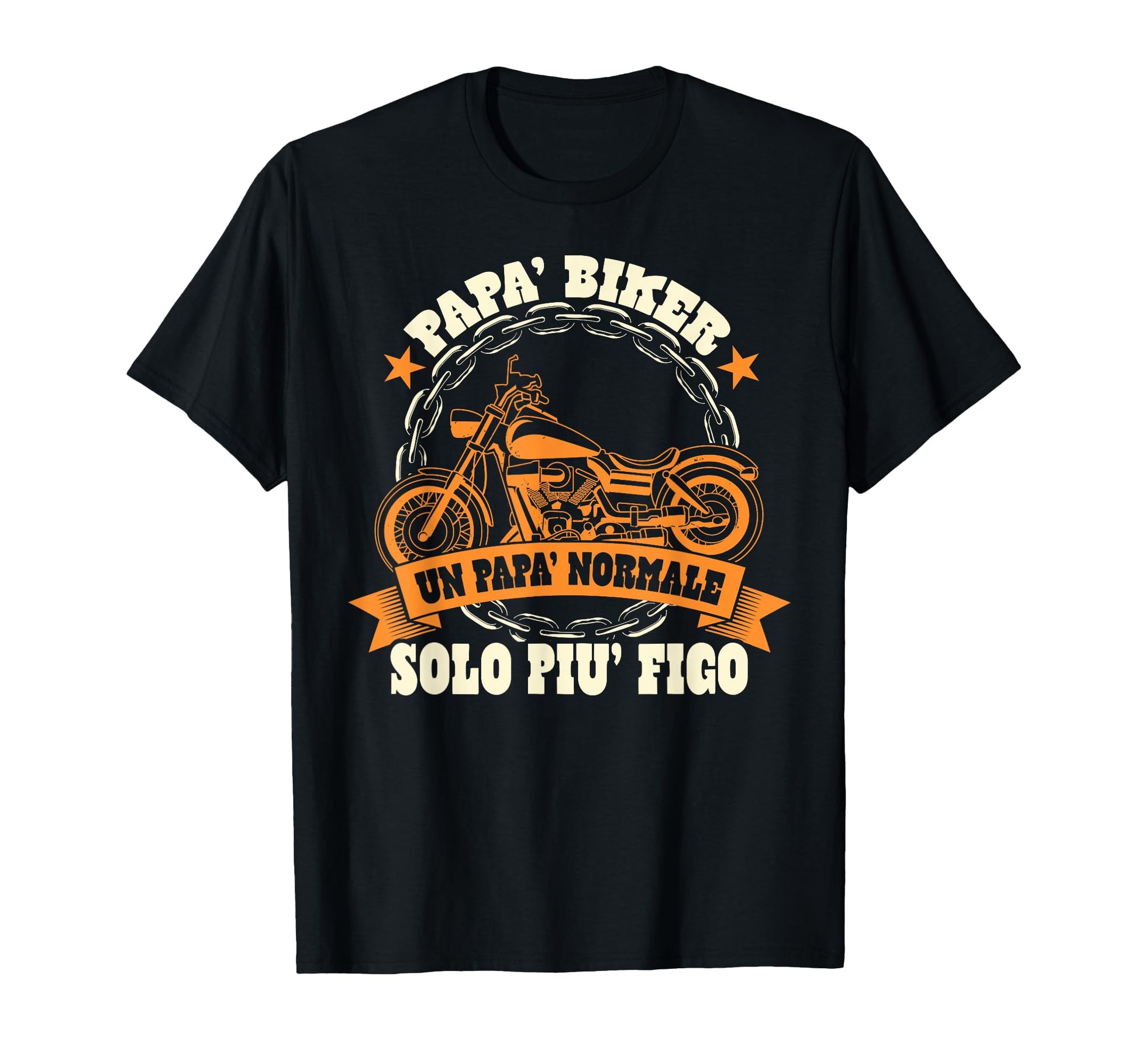 Daddy Biker Motorcycle Biker Dad Biker T-Shirt - Fun Novelty Design Unisex - T-Shirt, Sweatshirt, Hoodie