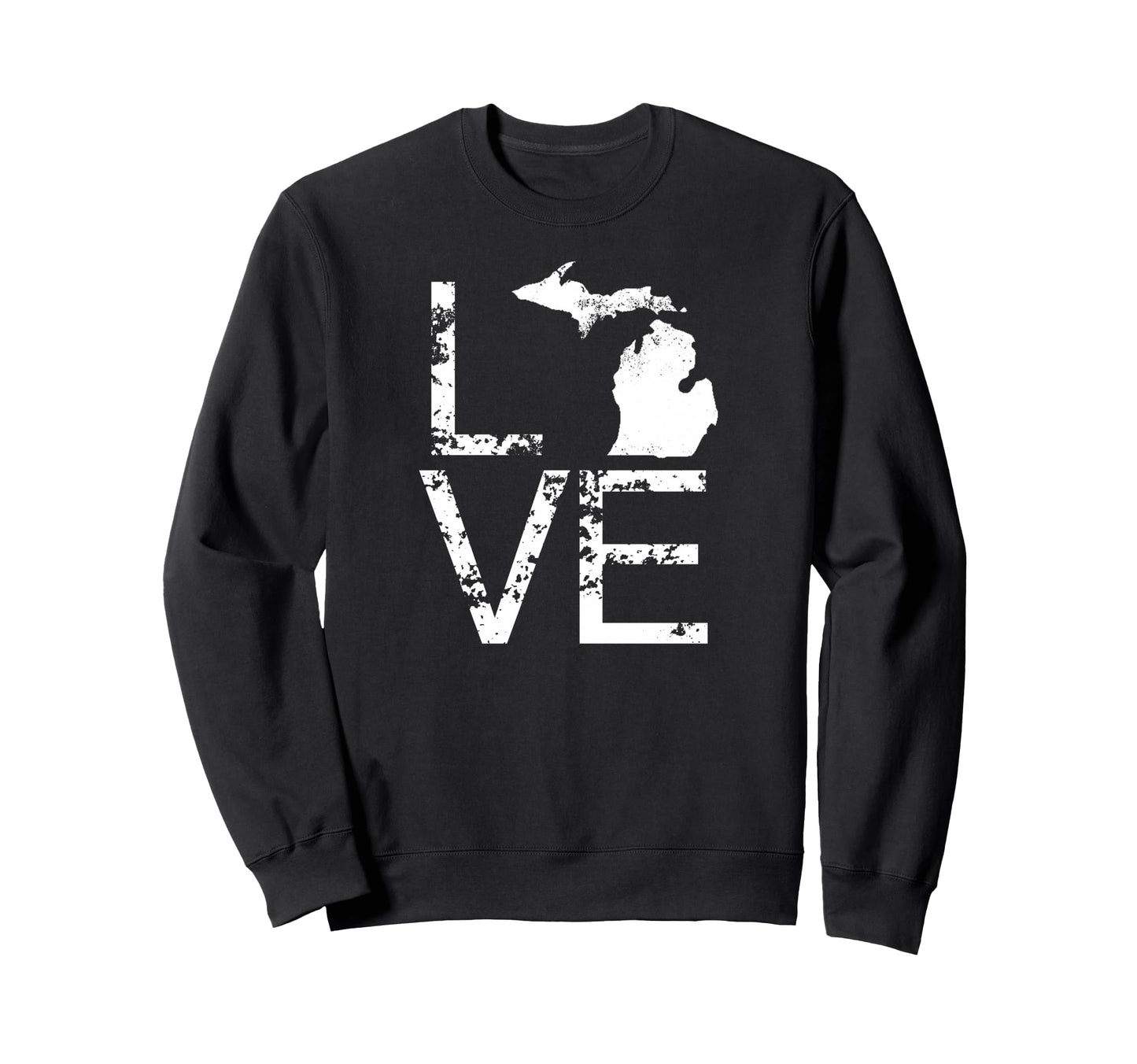 Michigan Love Mi State Home Pride Sweatshirt - Custom Art Print Men Women - T-Shirt, Sweatshirt, Hoodie