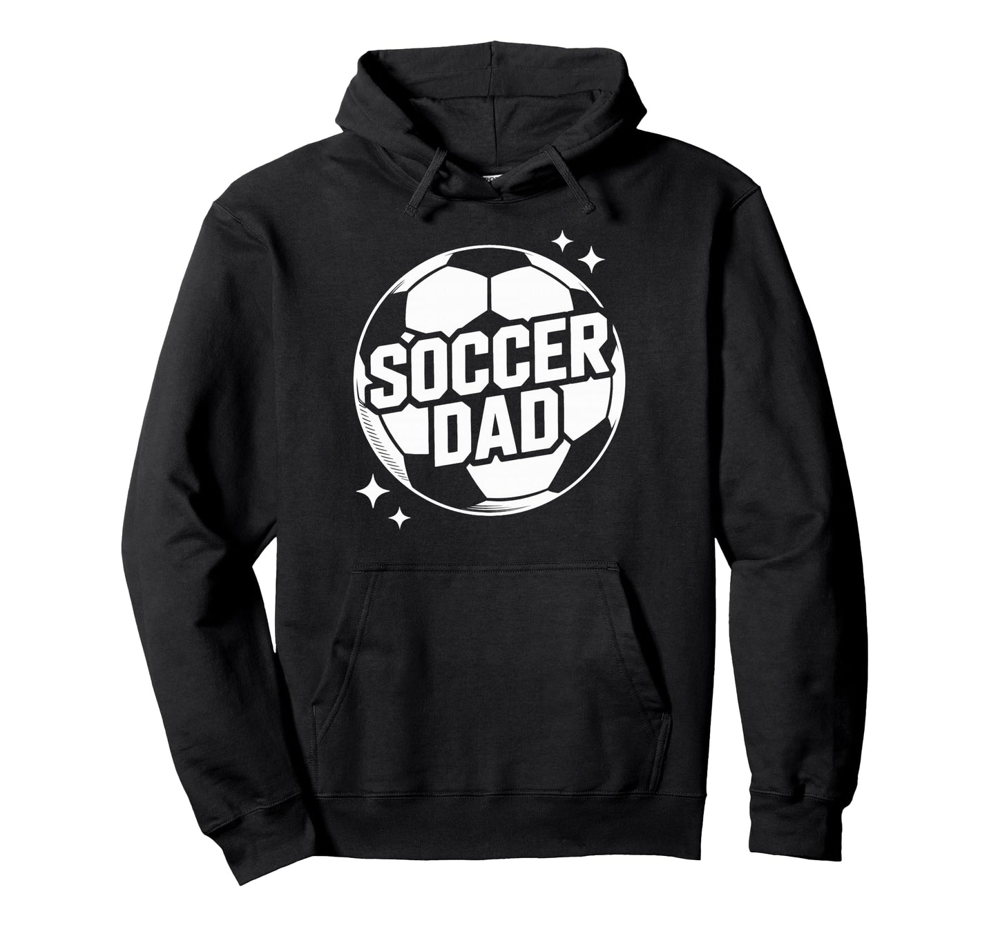 Soccer Dad Mens Soccer Coach Fathers Hoodie - Custom Art Print for Adults - T-Shirt, Sweatshirt, Hoodie