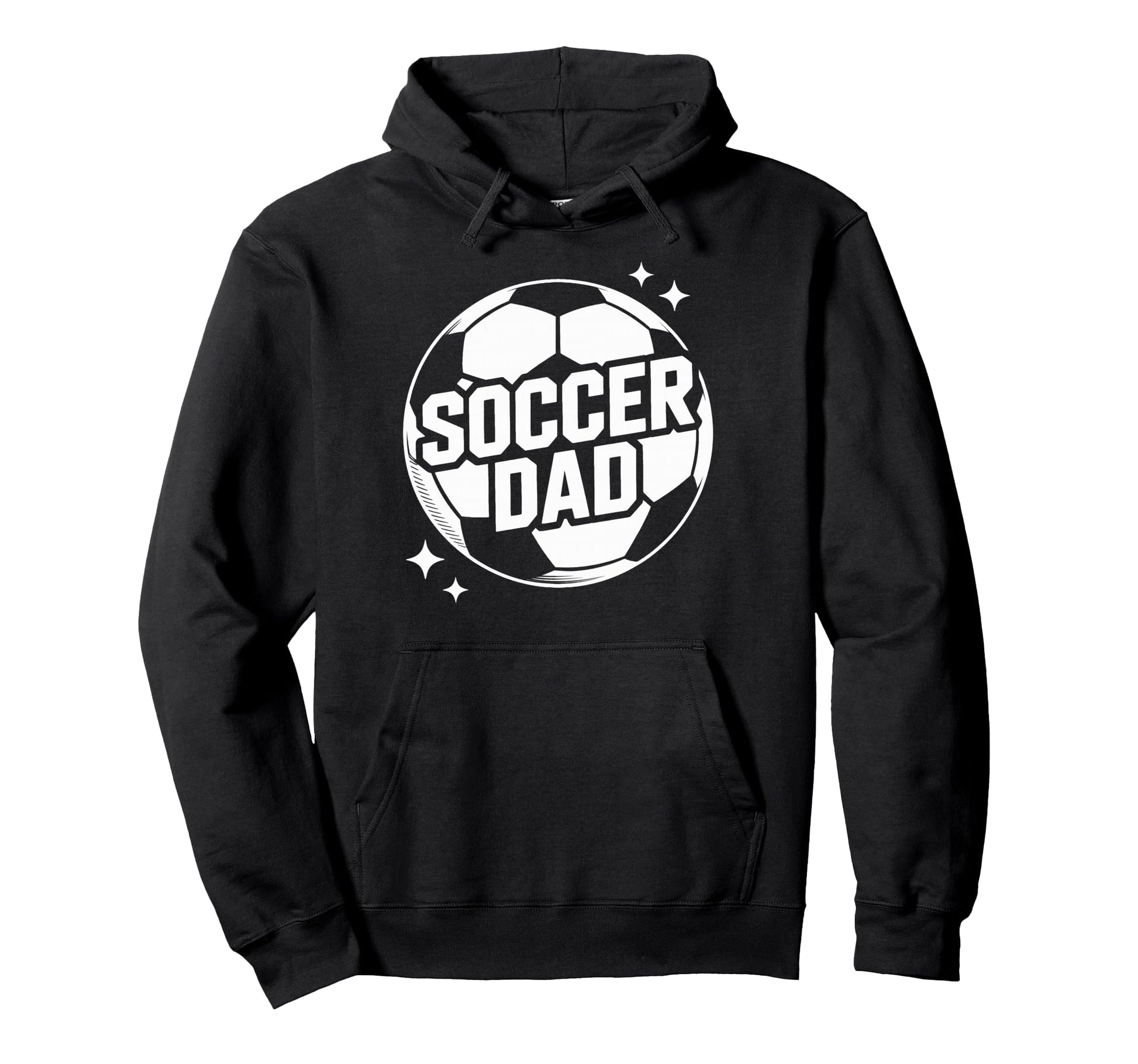Soccer Dad Mens Soccer Coach Fathers Hoodie - Custom Art Print for Adults - T-Shirt, Sweatshirt, Hoodie