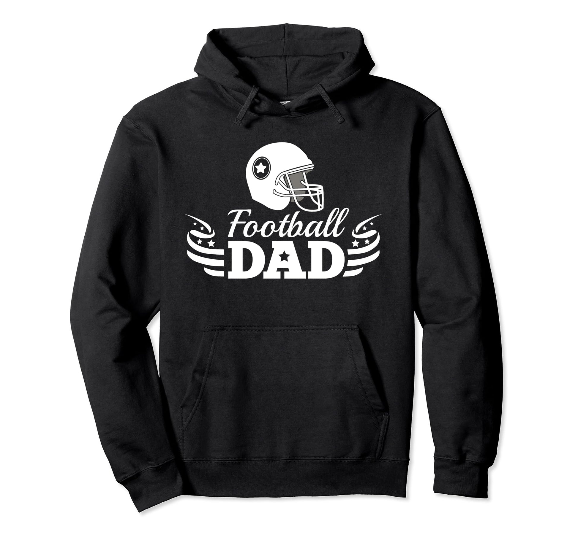Funny Football Soccer Game Day Dad Hoodie - Streetwear Style Men Women - T-Shirt, Sweatshirt, Hoodie