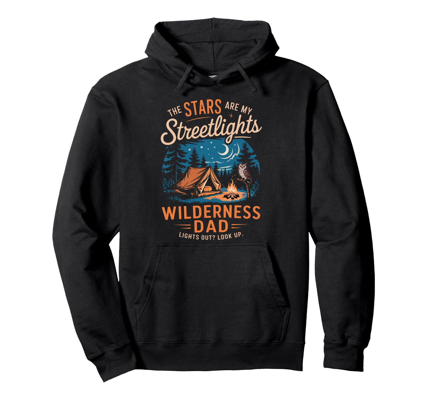 National Park Camping Dad Hoodie - Minimalist Print Men Women - T-Shirt, Sweatshirt, Hoodie