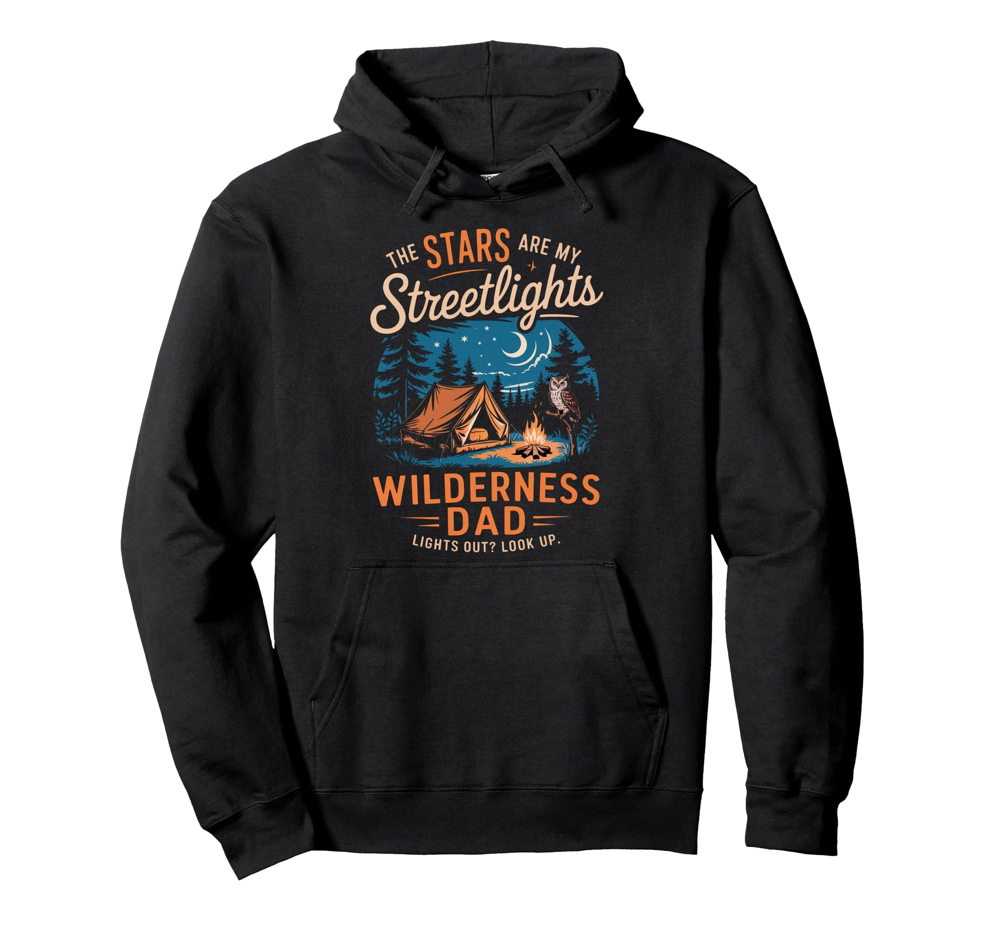 National Park Camping Dad Hoodie - Minimalist Print Men Women - T-Shirt, Sweatshirt, Hoodie