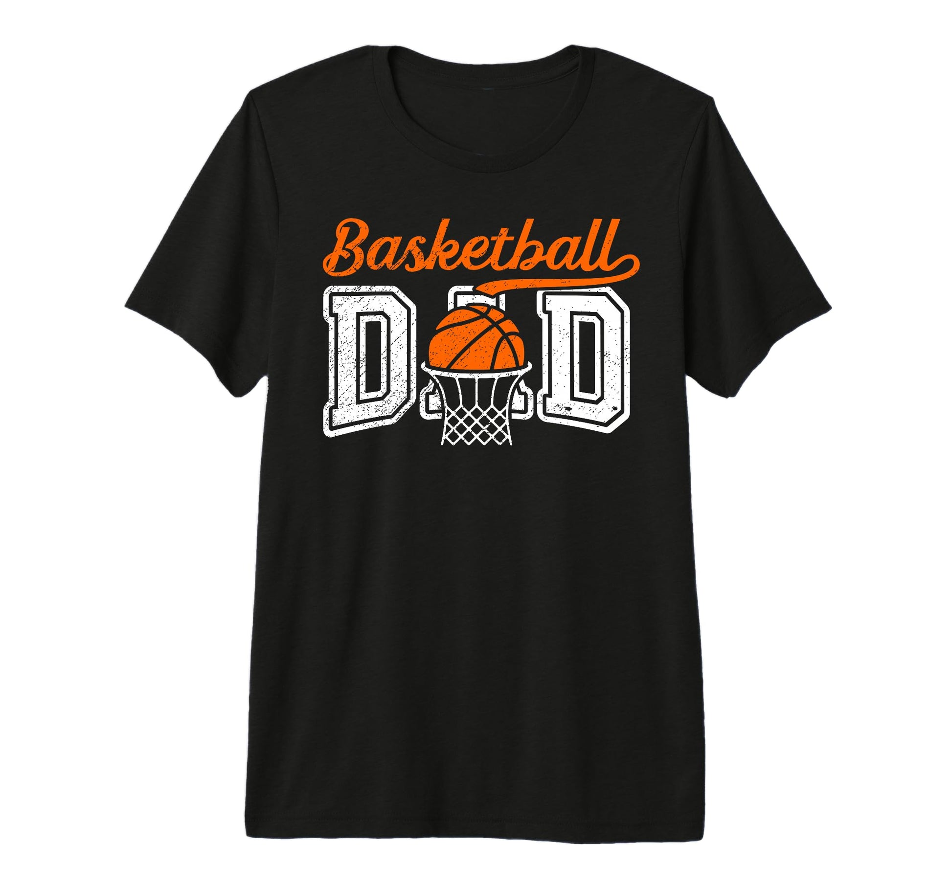 Mens Basketball Dad Basketball T-Shirt - Casual Everyday Wear Unisex - T-Shirt, Sweatshirt, Hoodie