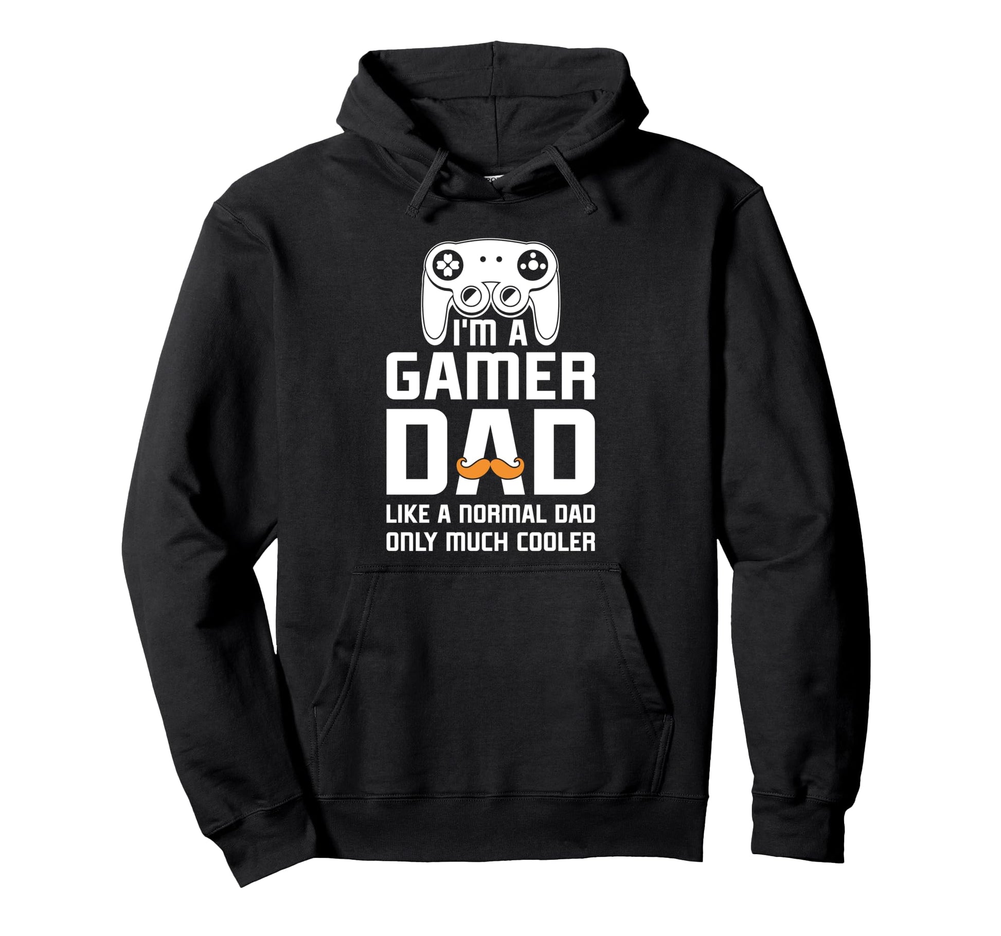 Gamer Dad Like Normal Dad But Cooler Hoodie - Unique Graphic Men Women - T-Shirt, Sweatshirt, Hoodie