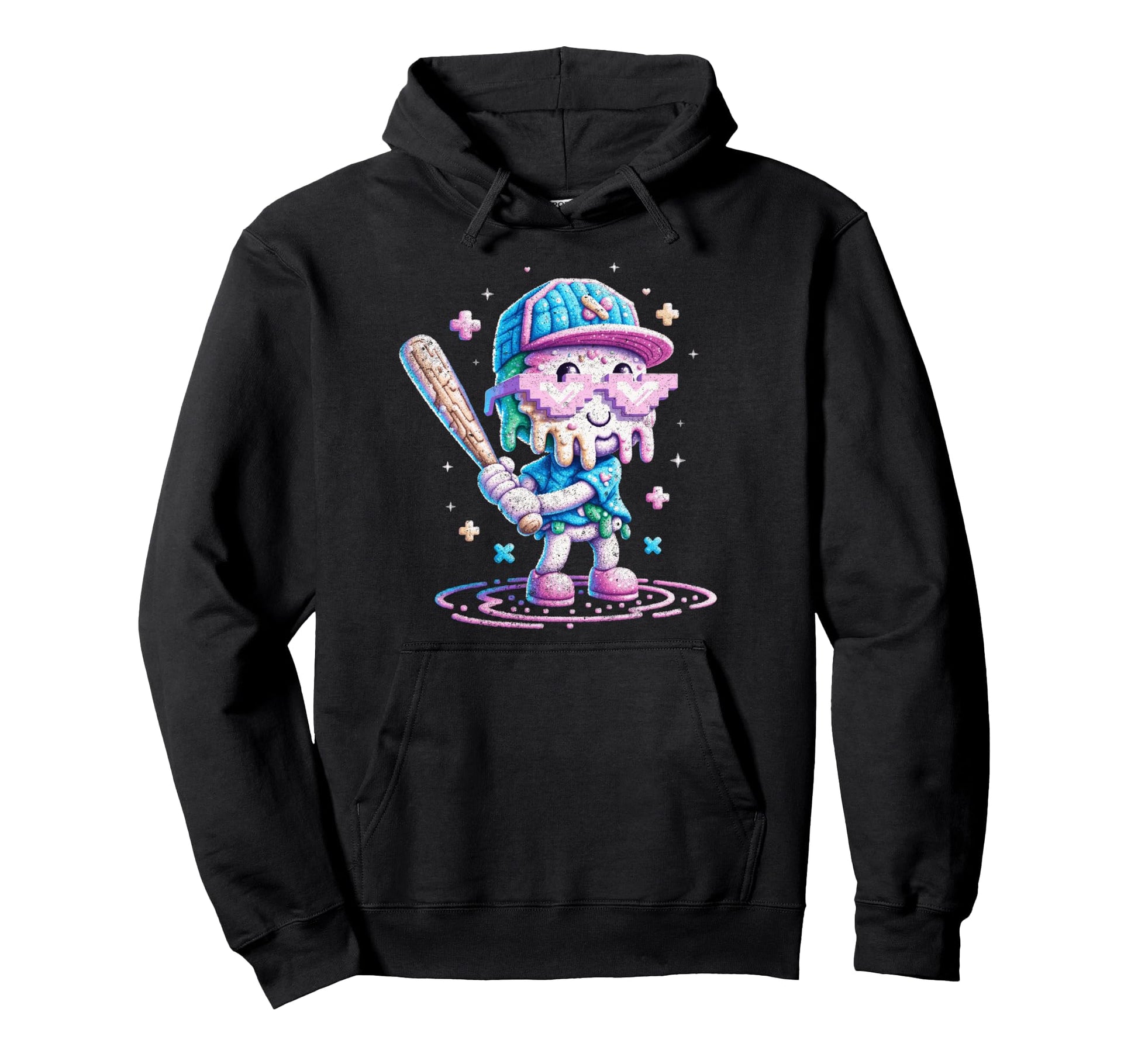 Baseball Drip Gamer Gifts T-Shirt - Casual Everyday Wear for Adults - T-Shirt, Sweatshirt, Hoodie