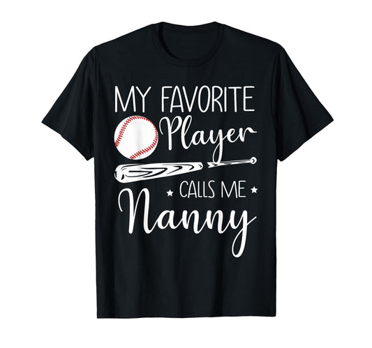 Baseball My Favorite Player Calls Me T-Shirt - Aesthetic Graphic Men Women - T-Shirt, Sweatshirt, Hoodie