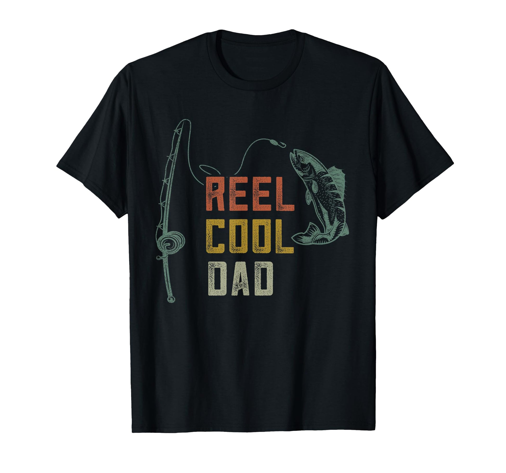 Reel Dad Fishing Shirts Funny Fathers Day T-Shirt - Novelty Apparel Unisex - T-Shirt, Sweatshirt, Hoodie