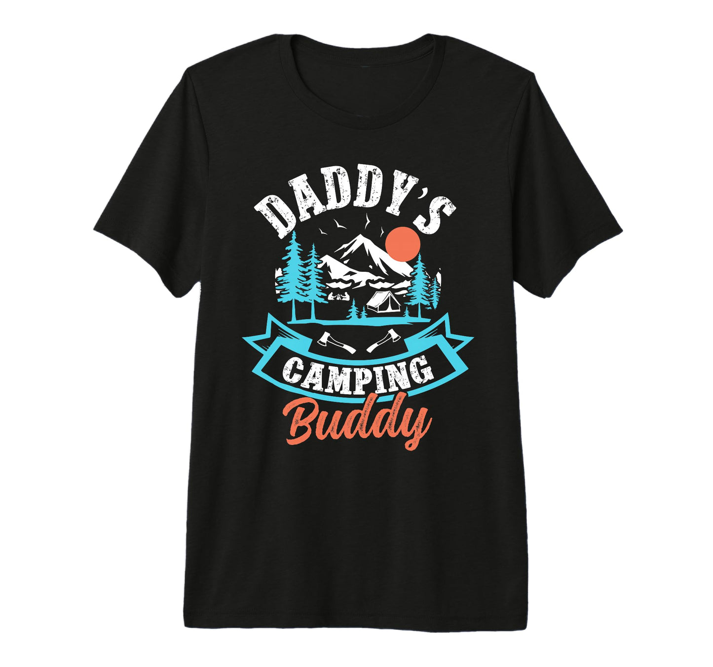 Daddys Camping Buddy Son Camping Buddies T-Shirt - Unique Graphic Unisex - T-Shirt, Sweatshirt, Hoodie
