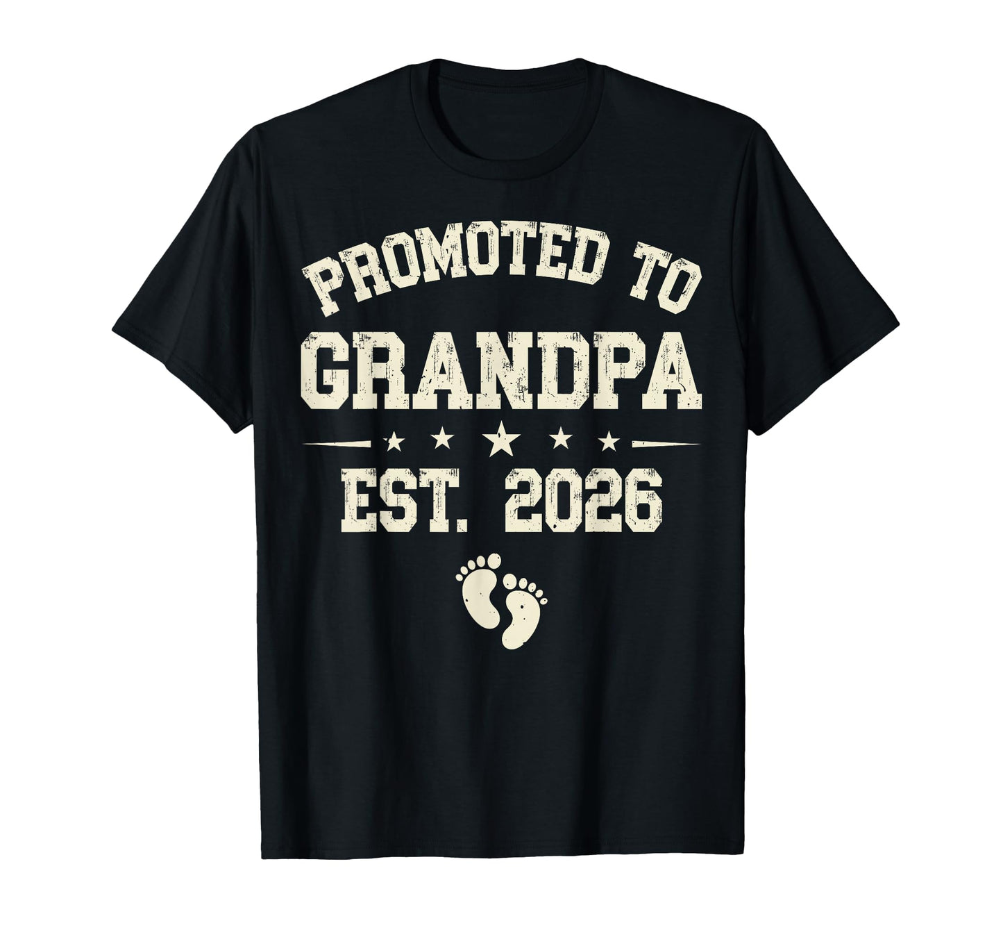 Promoted To Grandpa Est 2026 Pregnancy T-Shirt - Unique Graphic for Adults - T-Shirt, Sweatshirt, Hoodie