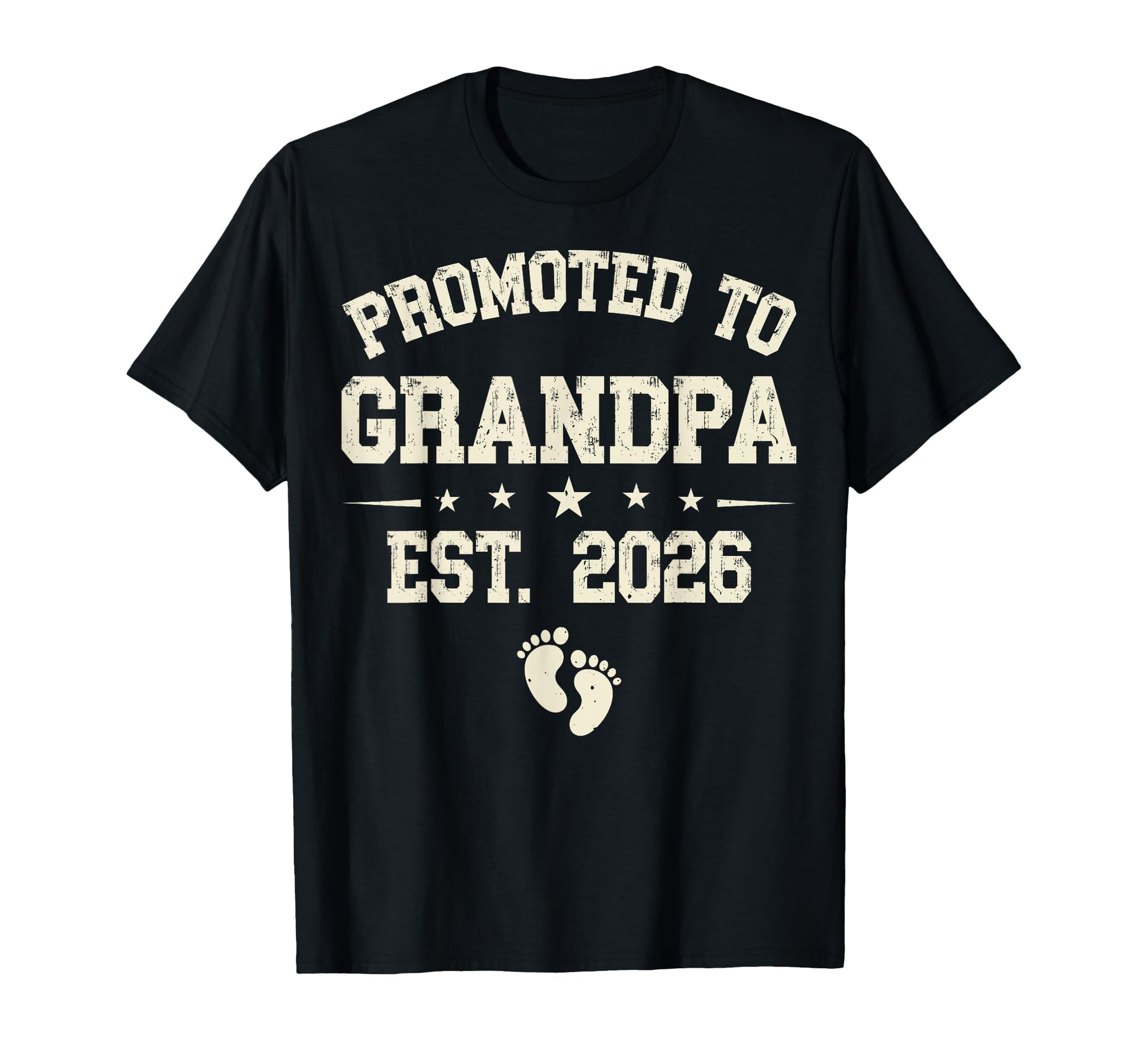Promoted To Grandpa Est 2026 Pregnancy T-Shirt - Unique Graphic for Adults - T-Shirt, Sweatshirt, Hoodie