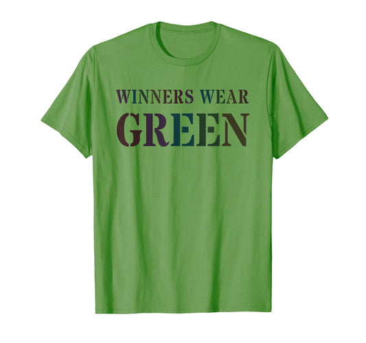 Bruh Winners Wear Green Summer Camp T-Shirt - Novelty Apparel for Adults - T-Shirt, Sweatshirt, Hoodie