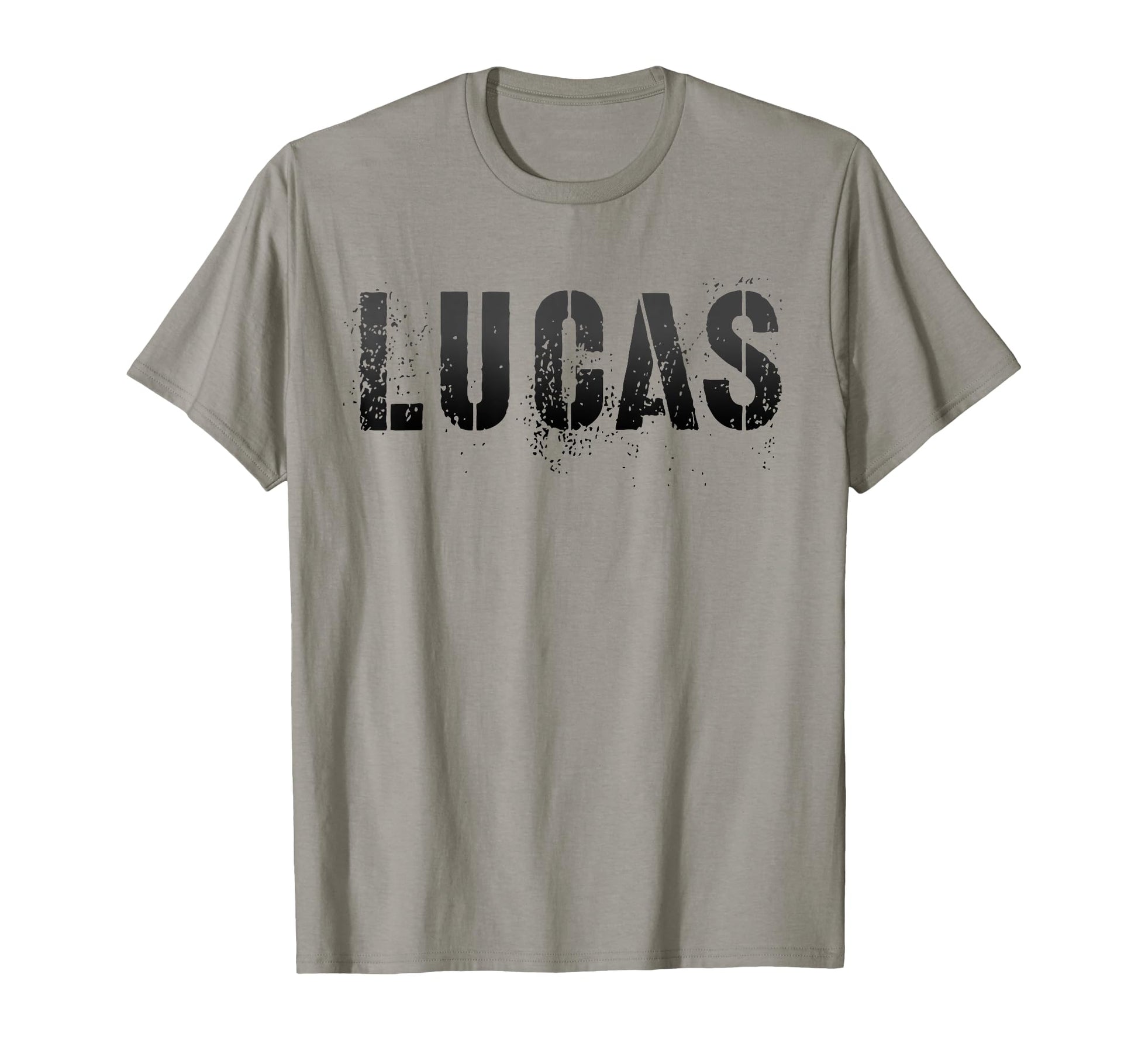 First Name Lucas Military Personalized T-Shirt - Fun Novelty Design Unisex - T-Shirt, Sweatshirt, Hoodie