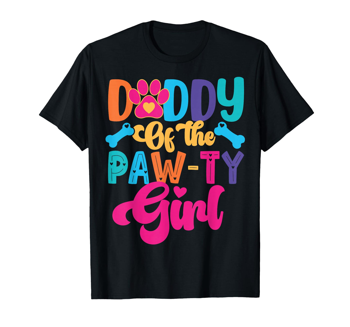 Daddy Paw Ty Dog Family Matching T-Shirt - Casual Everyday Wear Unisex - T-Shirt, Sweatshirt, Hoodie