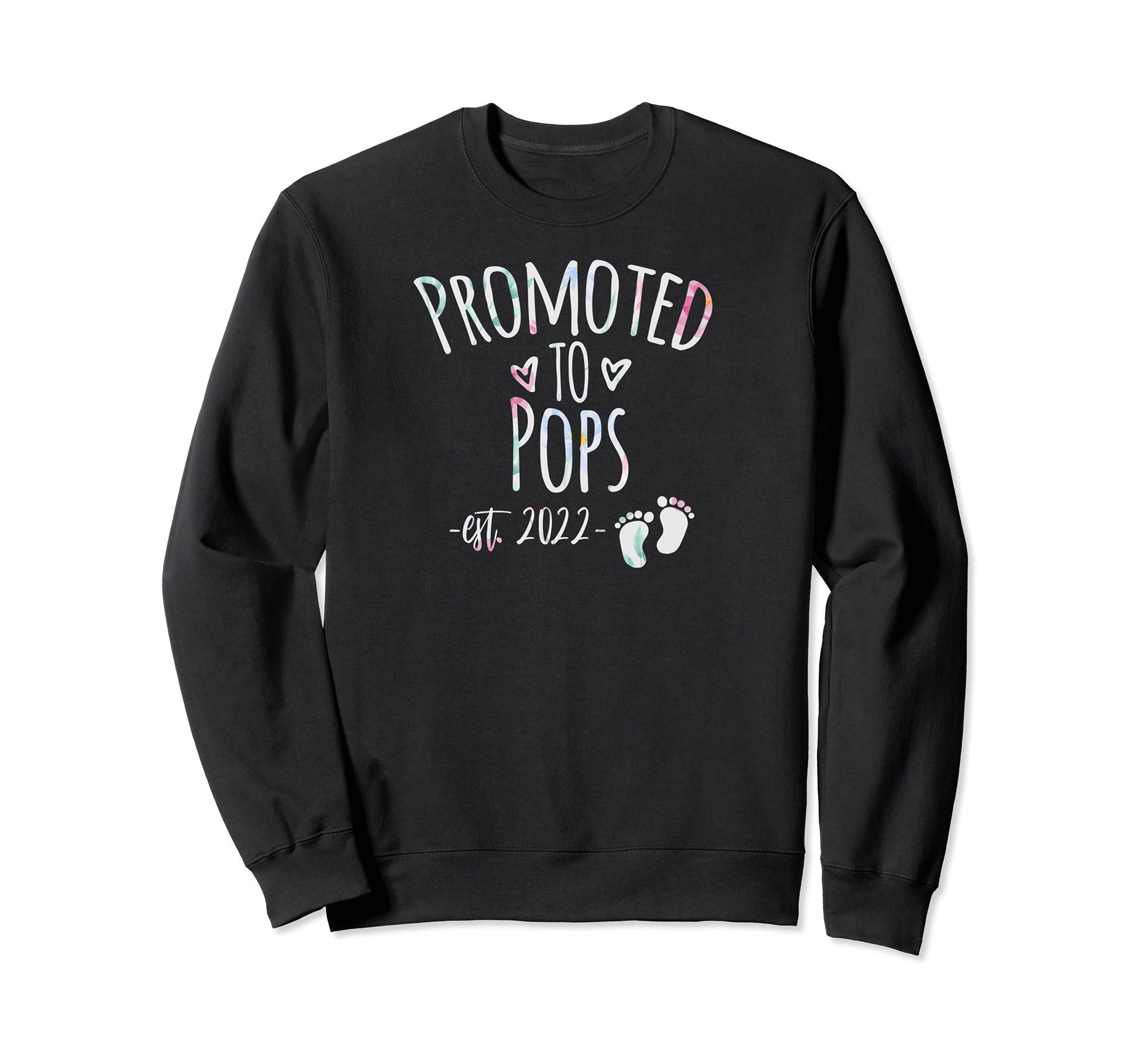 Promoted To Pops 2022 Grandpa Sweatshirt - Casual Everyday Wear Unisex - T-Shirt, Sweatshirt, Hoodie