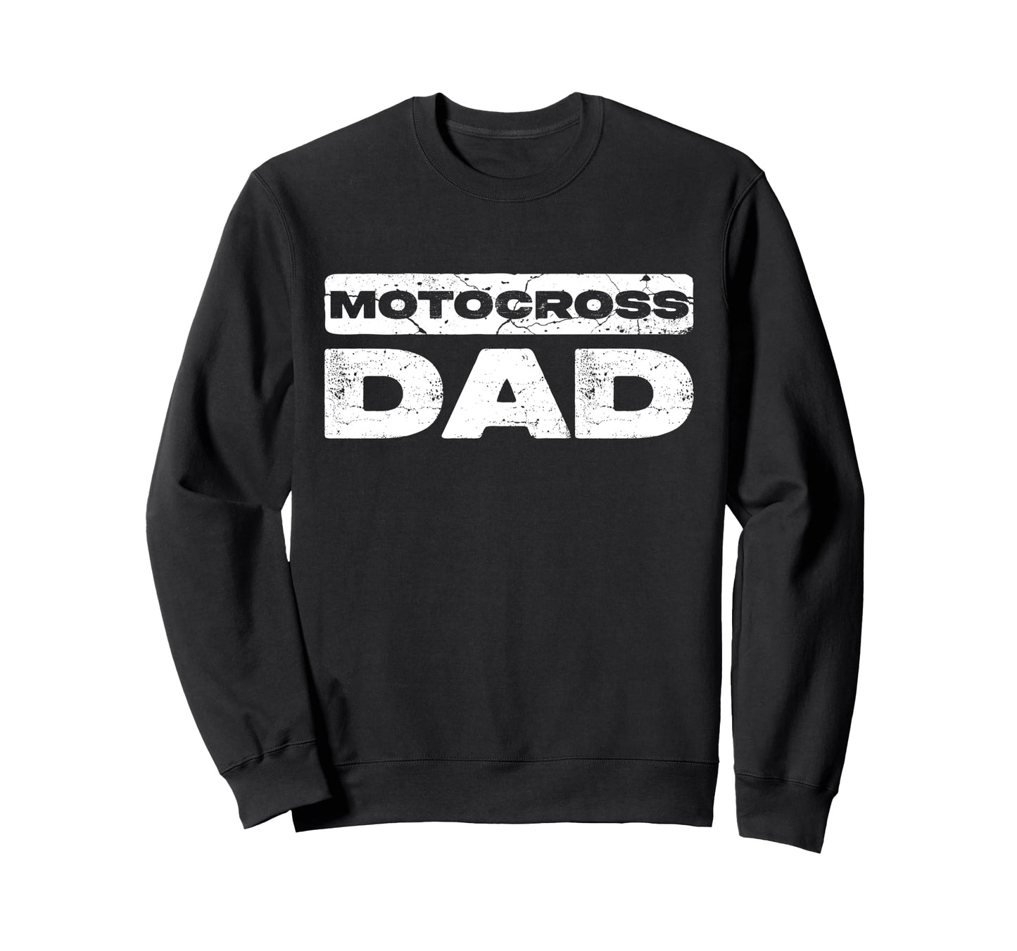 Motocross Dad Biker Fathers Day Sweatshirt - Graphic Print for Adults - T-Shirt, Sweatshirt, Hoodie