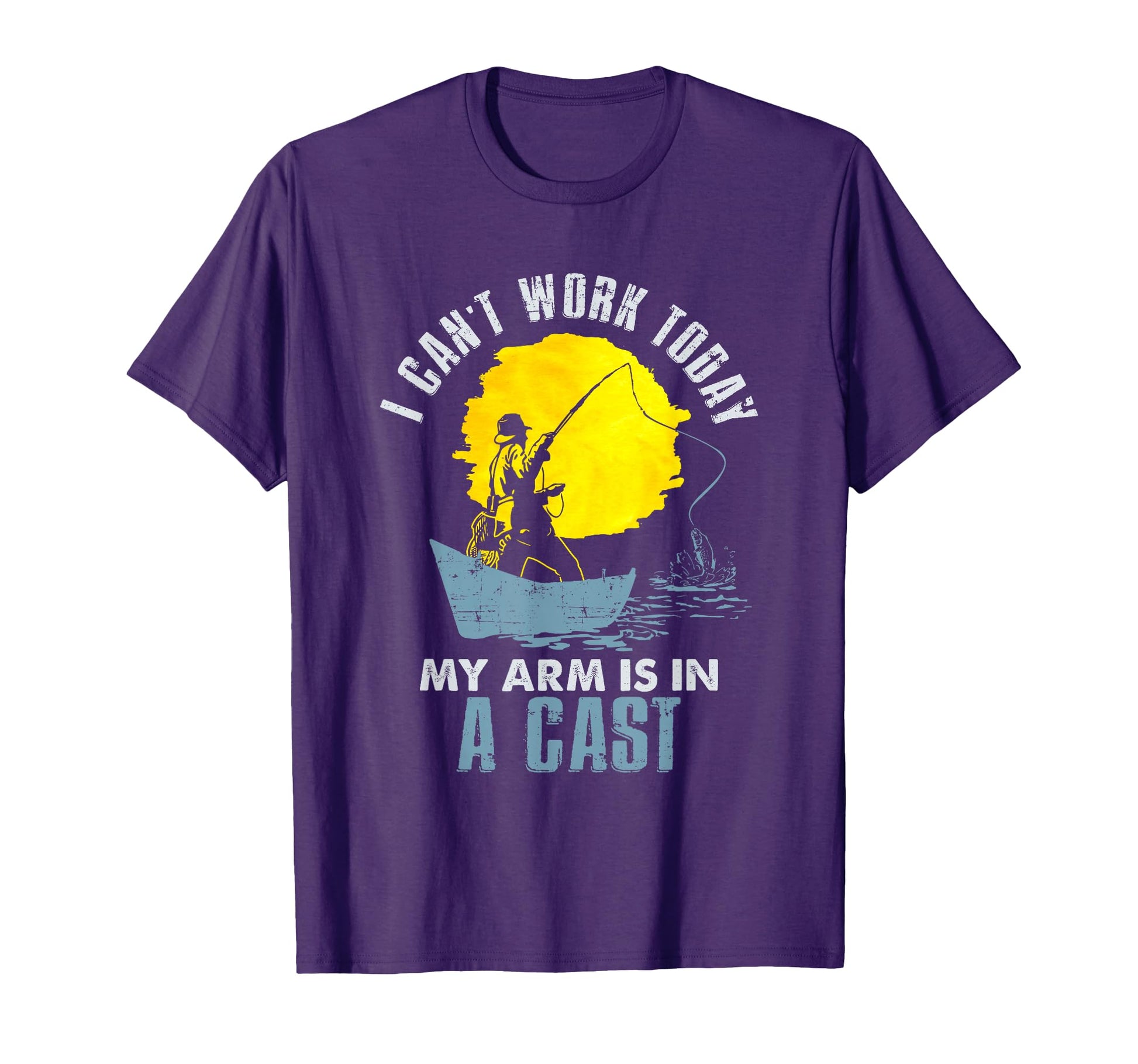 Funny I Cant Work Today My Arm Is Cast T-Shirt - Trendy Graphic for Adults - T-Shirt, Sweatshirt, Hoodie