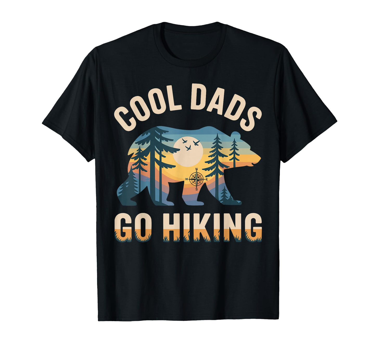 Funny Hiking Dad Fathers Day Hiker Hoodie - Unique Graphic for Adults - T-Shirt, Sweatshirt, Hoodie