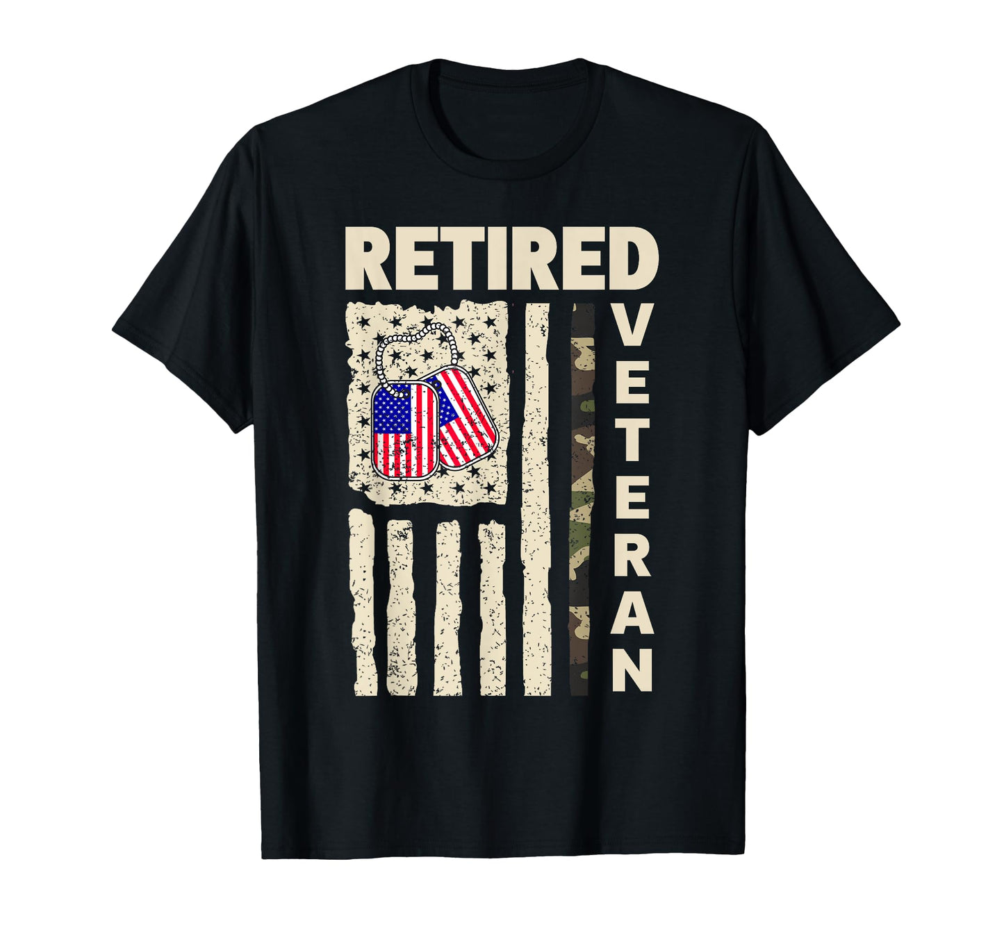 American Flag Camo Proud Us Army T-Shirt - Casual Everyday Wear for Adults - T-Shirt, Sweatshirt, Hoodie