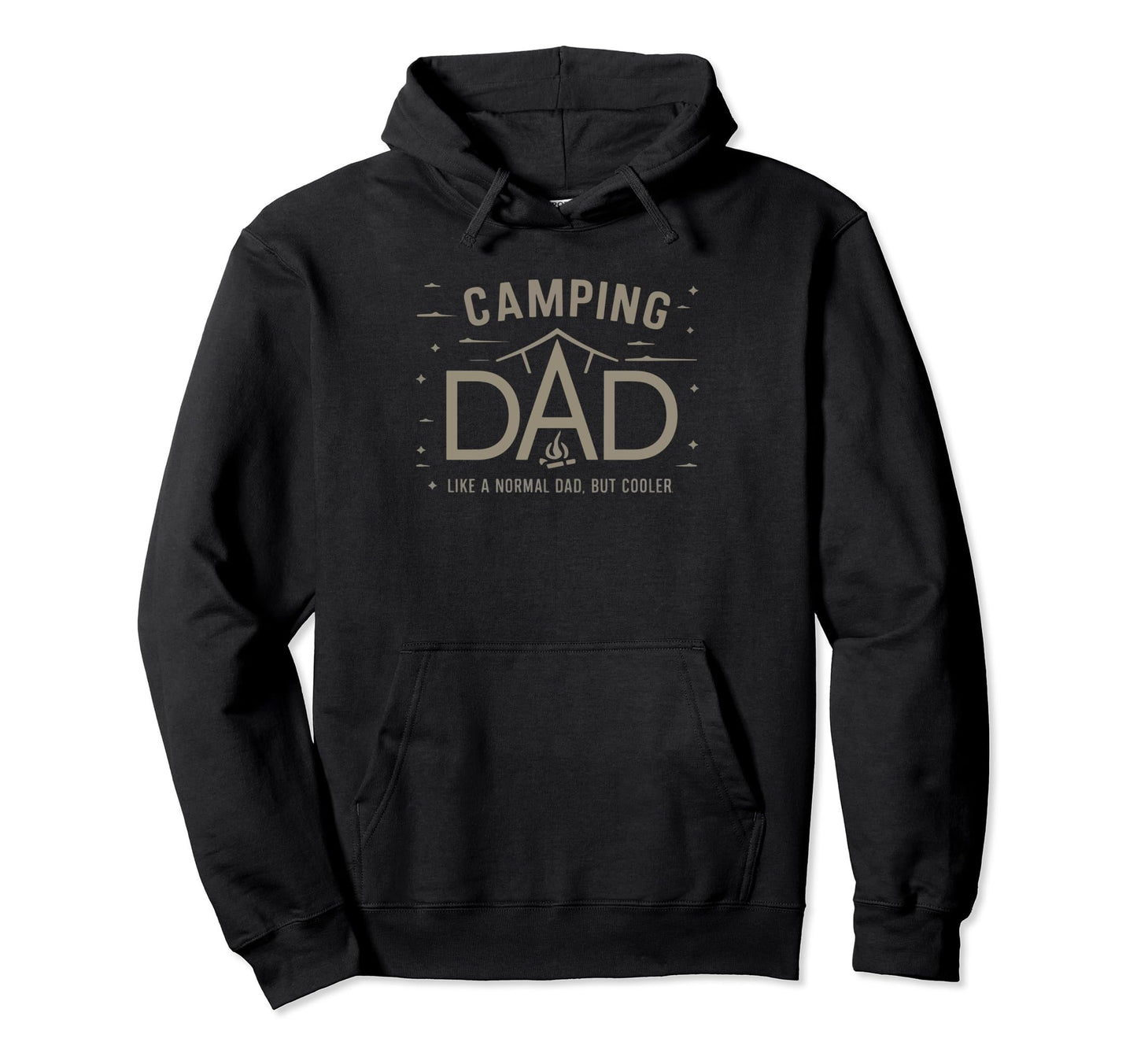 Camping Dad Funny Camping Campfire Camp Hoodie - Unique Graphic for Adults - T-Shirt, Sweatshirt, Hoodie