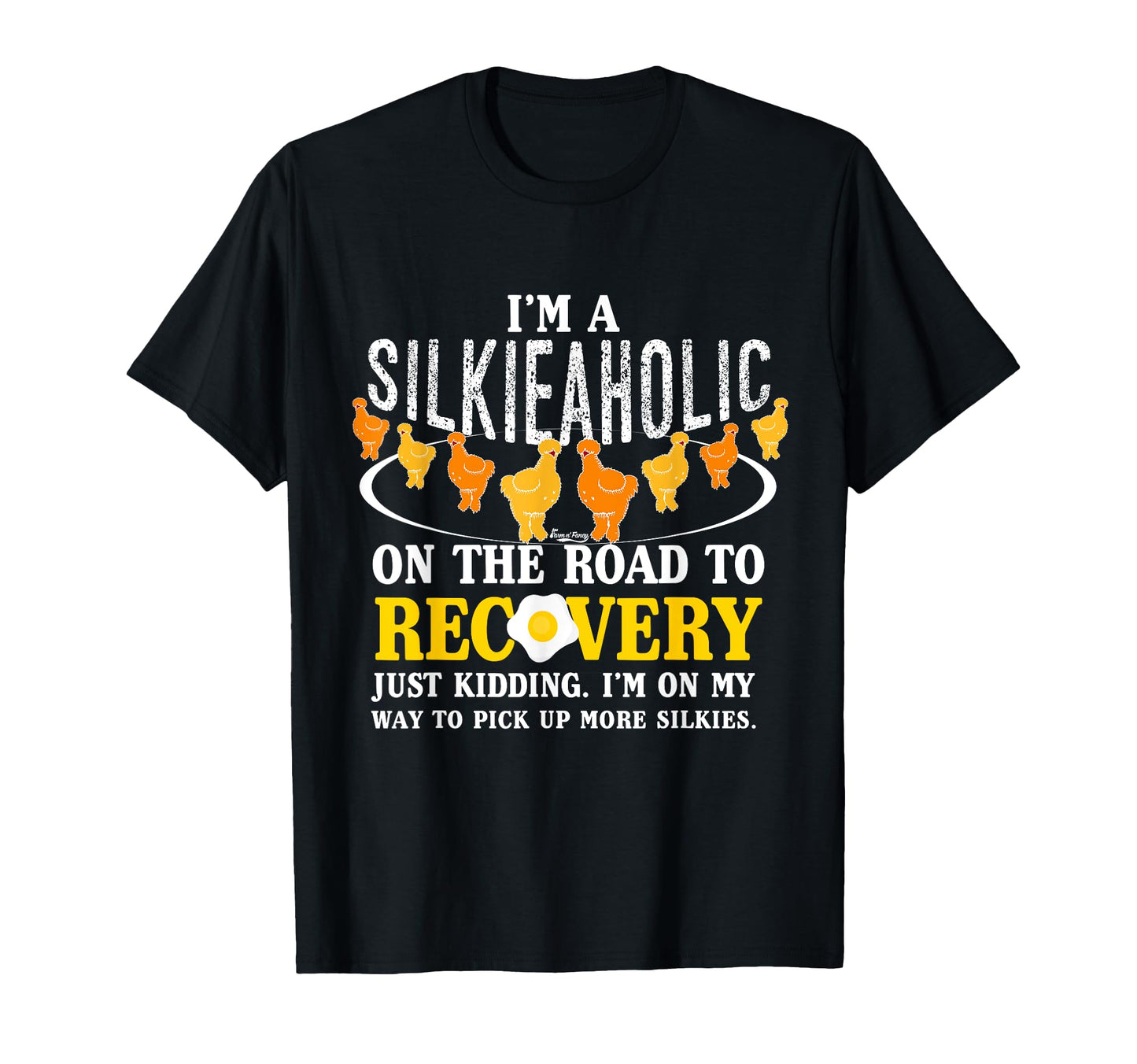 Silkie Chicken Mom Dad Gifts T-Shirt - Trendy Graphic Men Women - T-Shirt, Sweatshirt, Hoodie