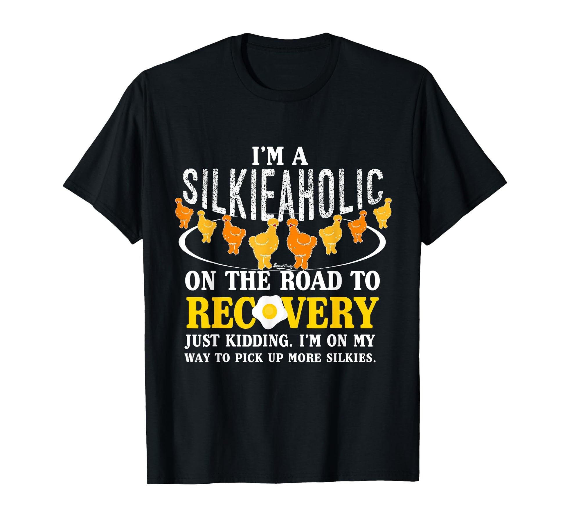 Silkie Chicken Mom Dad Gifts T-Shirt - Trendy Graphic Men Women - T-Shirt, Sweatshirt, Hoodie
