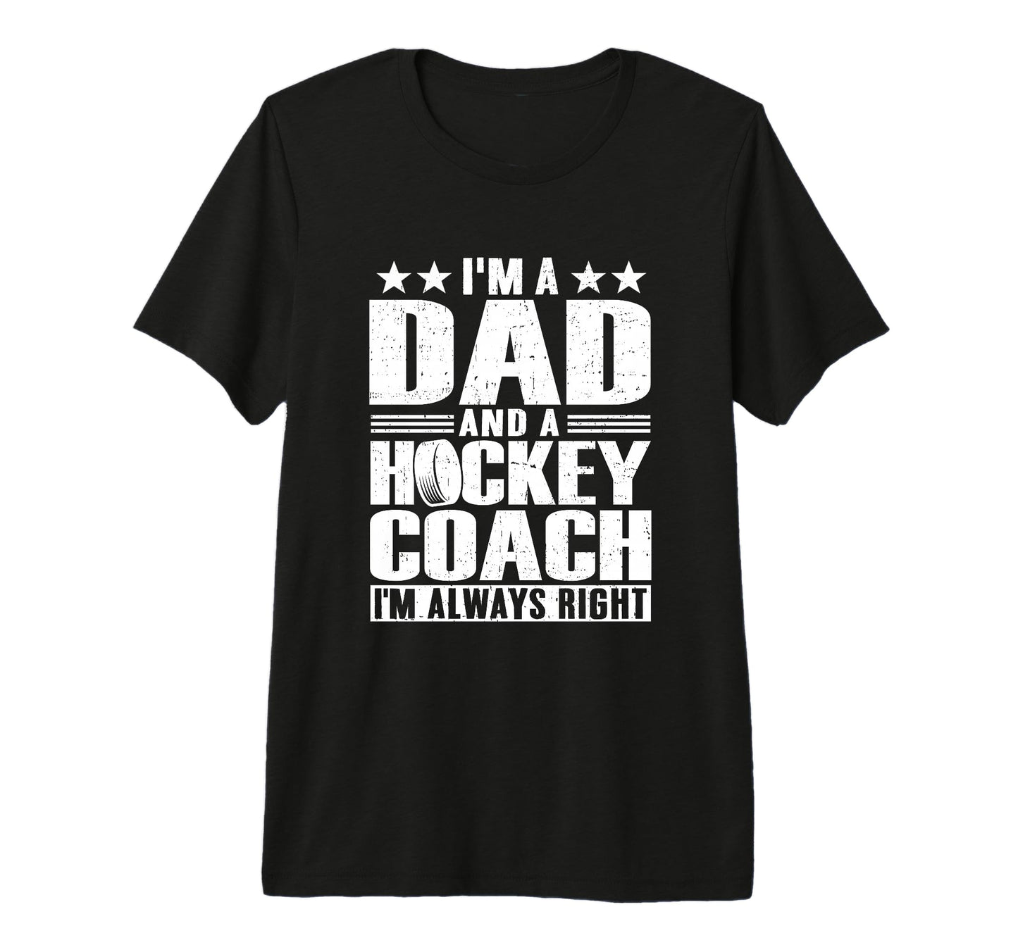 Dad Hockey Coach Fathers Day From T-Shirt - Streetwear Style Men Women - T-Shirt, Sweatshirt, Hoodie