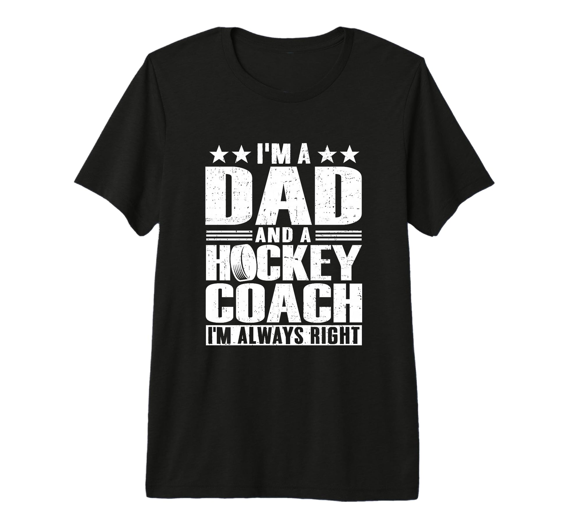 Dad Hockey Coach Fathers Day From T-Shirt - Streetwear Style Men Women - T-Shirt, Sweatshirt, Hoodie