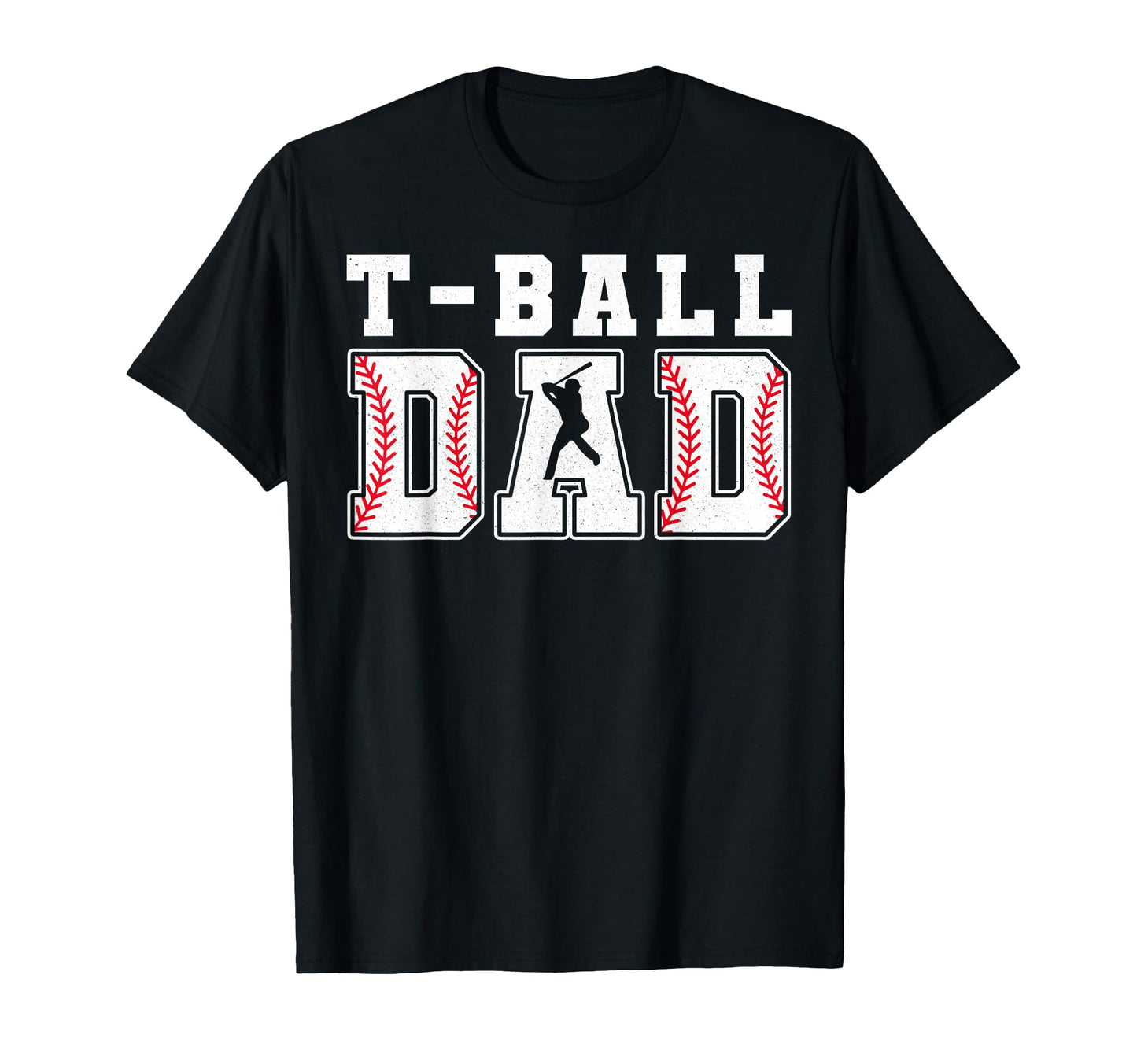 Groovy T Ball Dad Father Happy Fathers Day T-Shirt - Graphic Print Unisex - T-Shirt, Sweatshirt, Hoodie