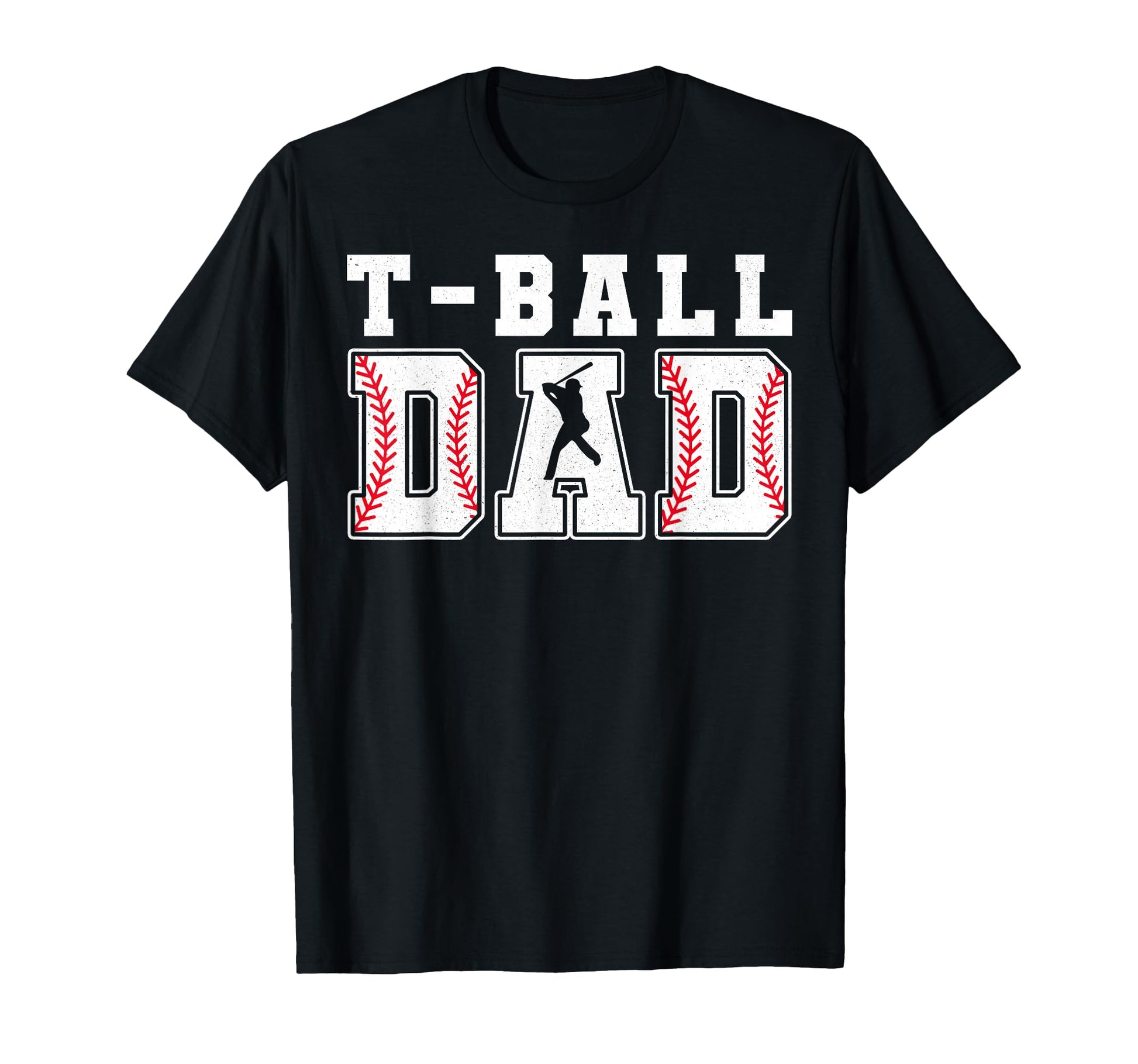 Groovy T Ball Dad Father Happy Fathers Day T-Shirt - Graphic Print Unisex - T-Shirt, Sweatshirt, Hoodie