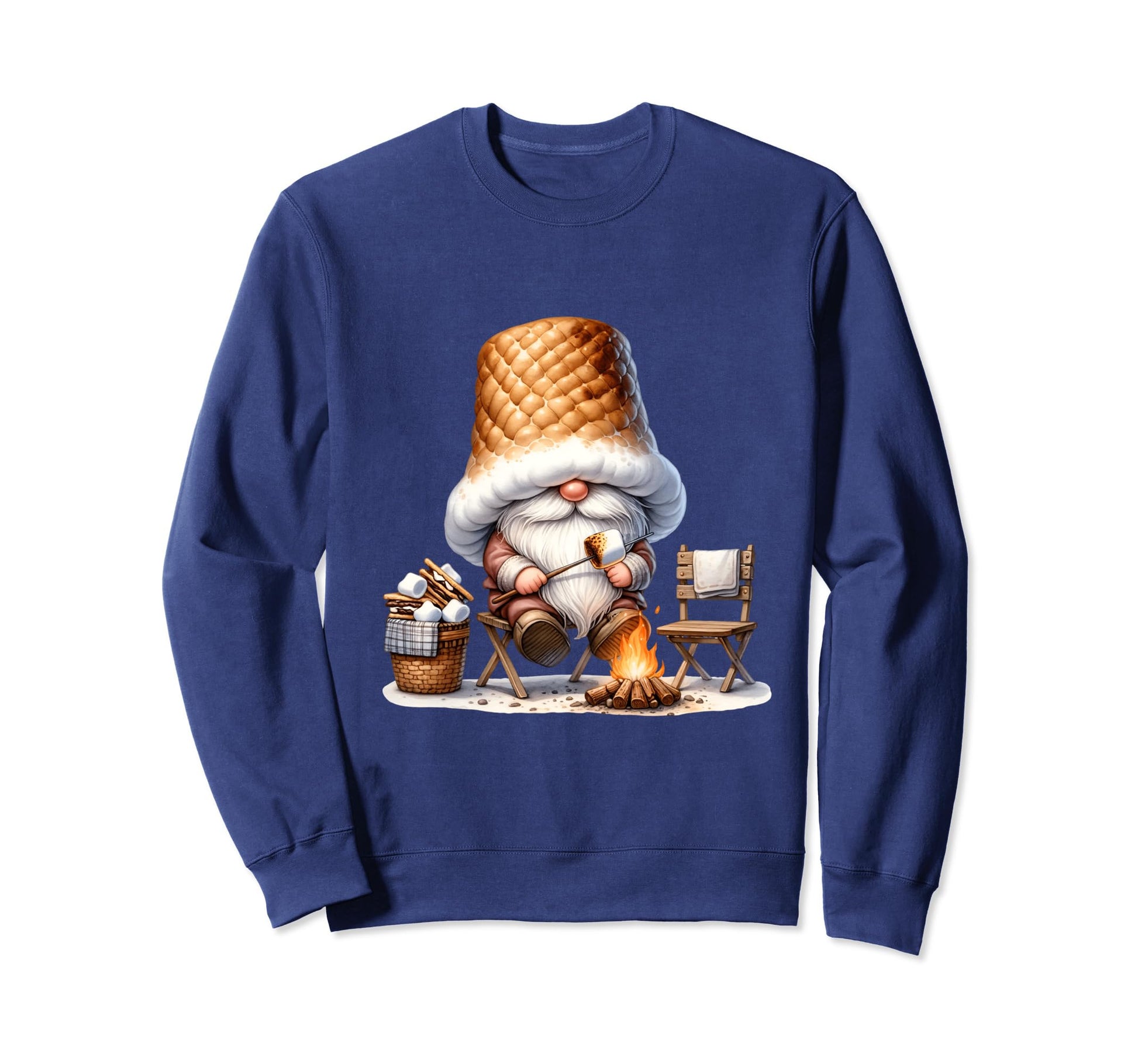Retired Dad Gnome Grandpa Life Sweatshirt - Minimalist Print Men Women - T-Shirt, Sweatshirt, Hoodie