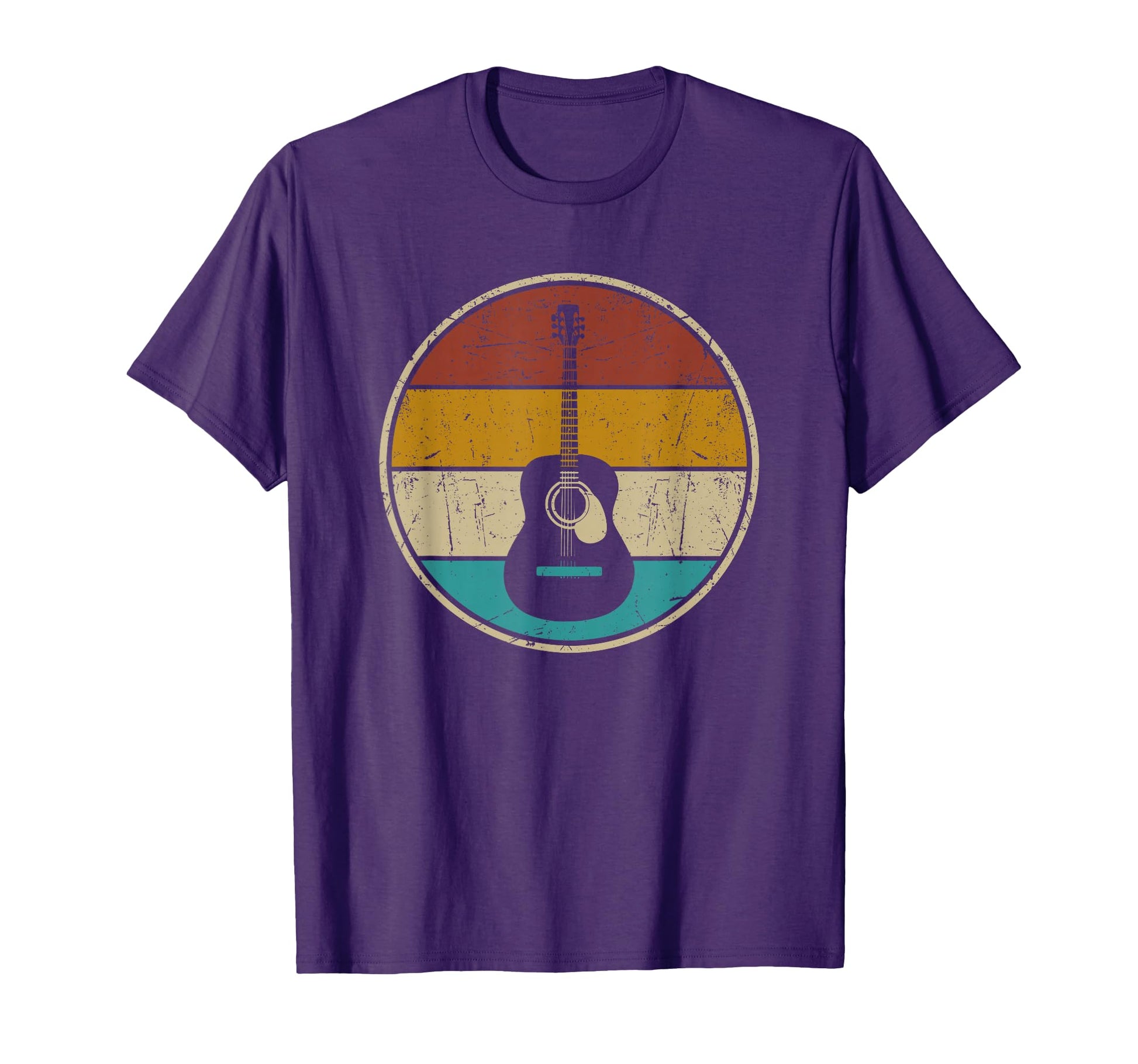Guitar Sunset Music Band Guitarist T-Shirt - Novelty Apparel Unisex - T-Shirt, Sweatshirt, Hoodie