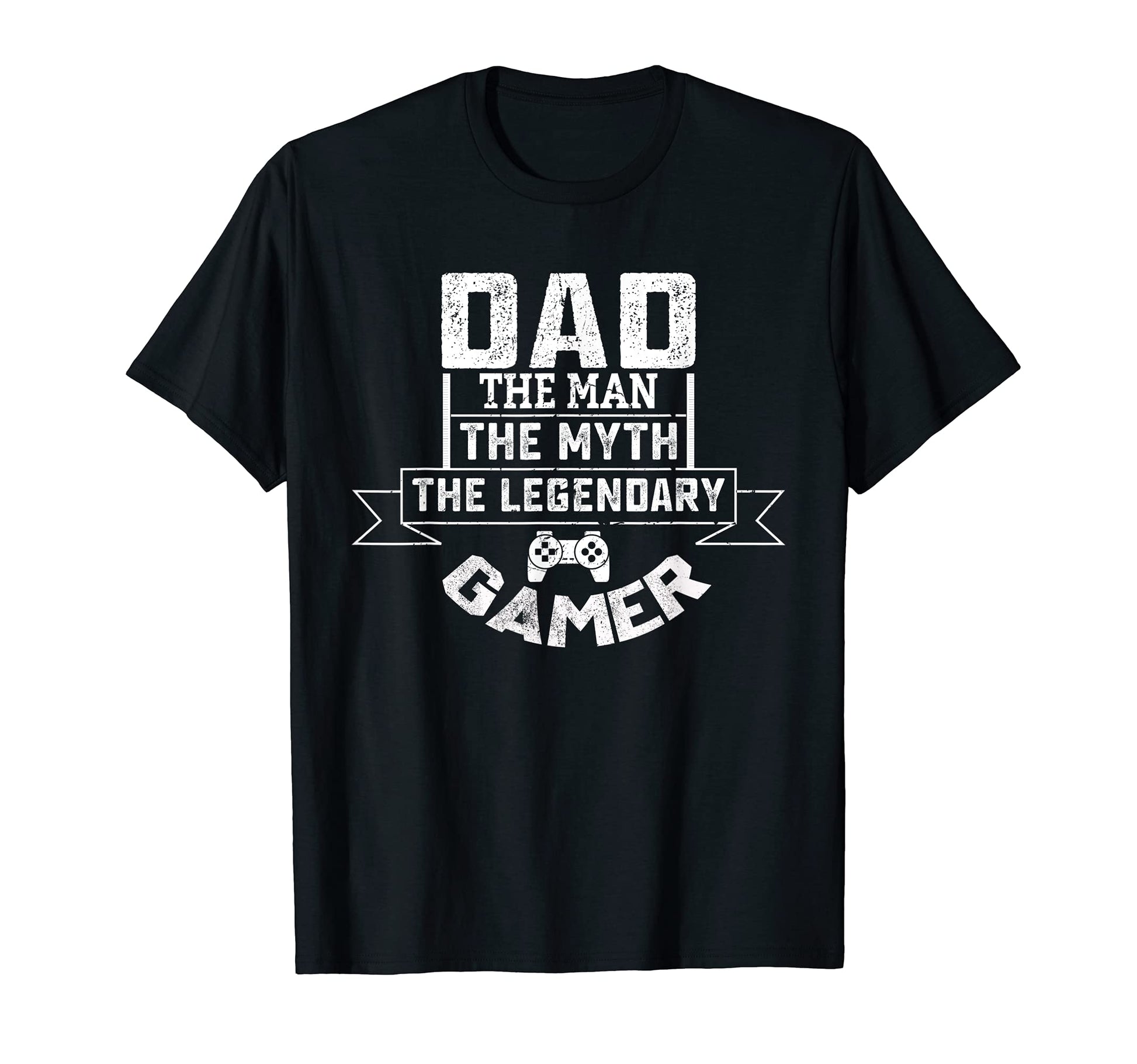 Dad Myth Legendary Gamer Gaming T-Shirt - Fun Novelty Design for Adults - T-Shirt, Sweatshirt, Hoodie