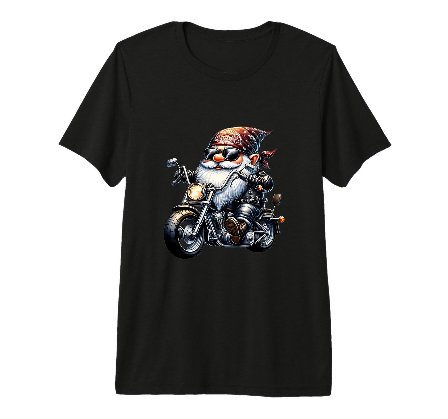 Funny Motorcycle Rider Oldschool Biker T-Shirt - Graphic Print Men Women - T-Shirt, Sweatshirt, Hoodie