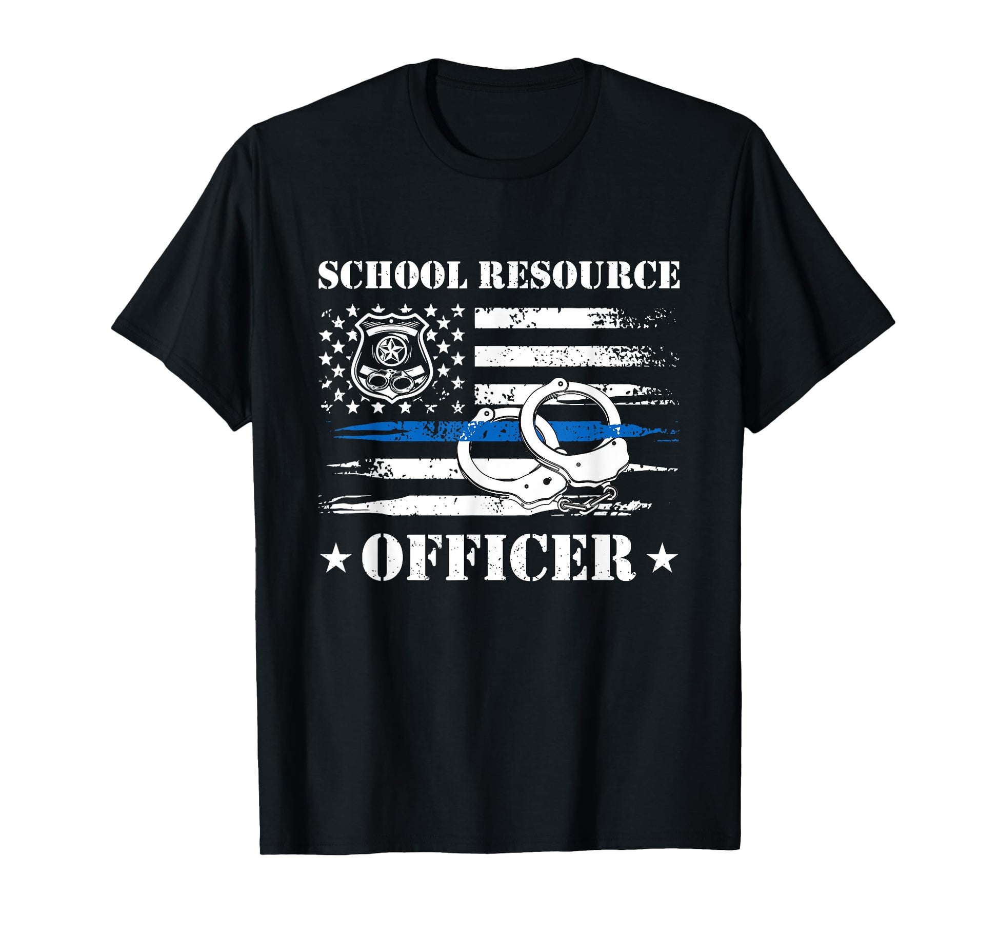 Sro School Resource Officer Police T-Shirt - Fun Novelty Design for Adults - T-Shirt, Sweatshirt, Hoodie