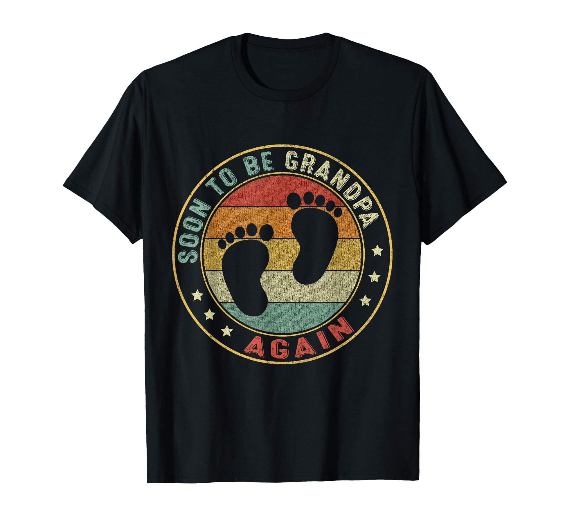 Soon To Be Grandpa Again Expecting T-Shirt - Trendy Graphic for Adults - T-Shirt, Sweatshirt, Hoodie
