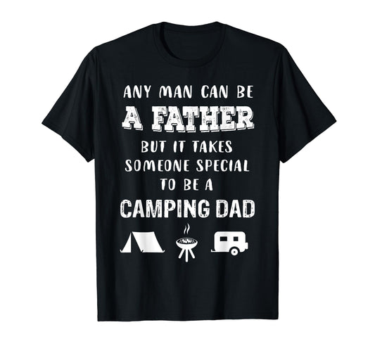 Camping Dad 1 T-Shirt - Fun Novelty Design for Adults - T-Shirt, Sweatshirt, Hoodie